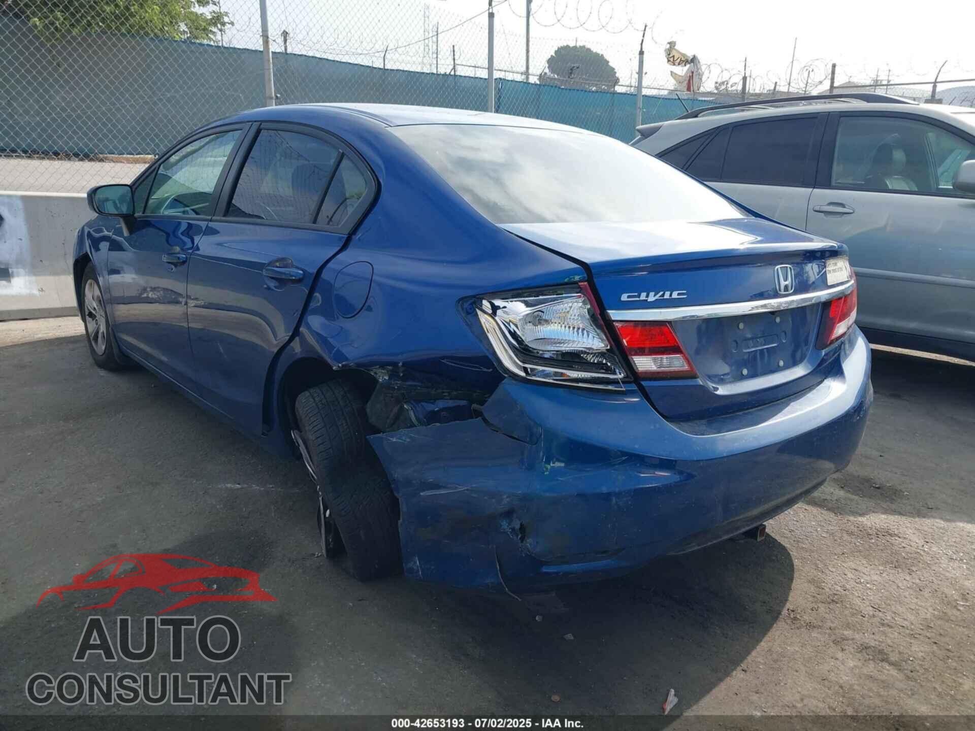 HONDA CIVIC 2014 - 19XFB2F5XEE247155