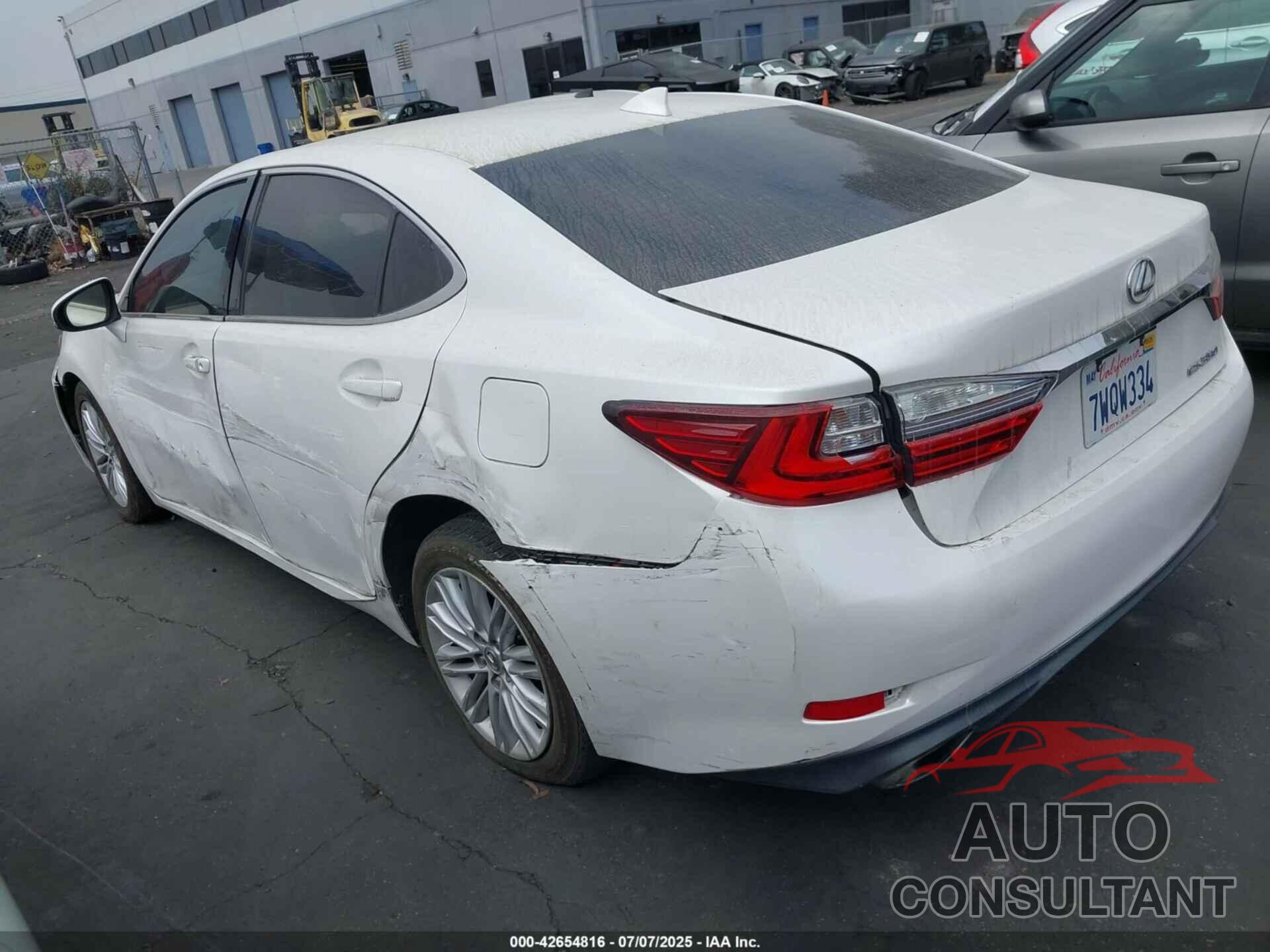 LEXUS ES 350 2017 - 58ABK1GG1HU057781