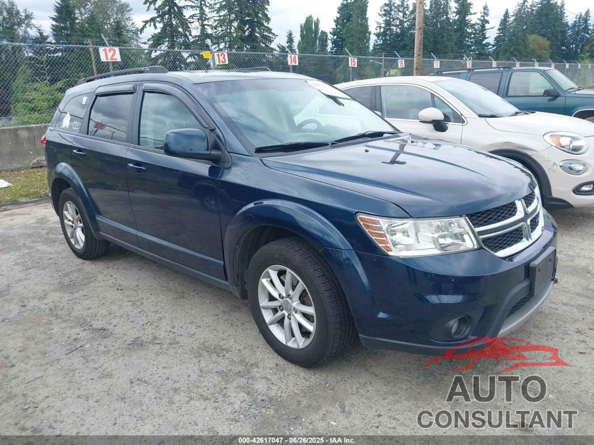 DODGE JOURNEY 2014 - 3C4PDCBG5ET203636