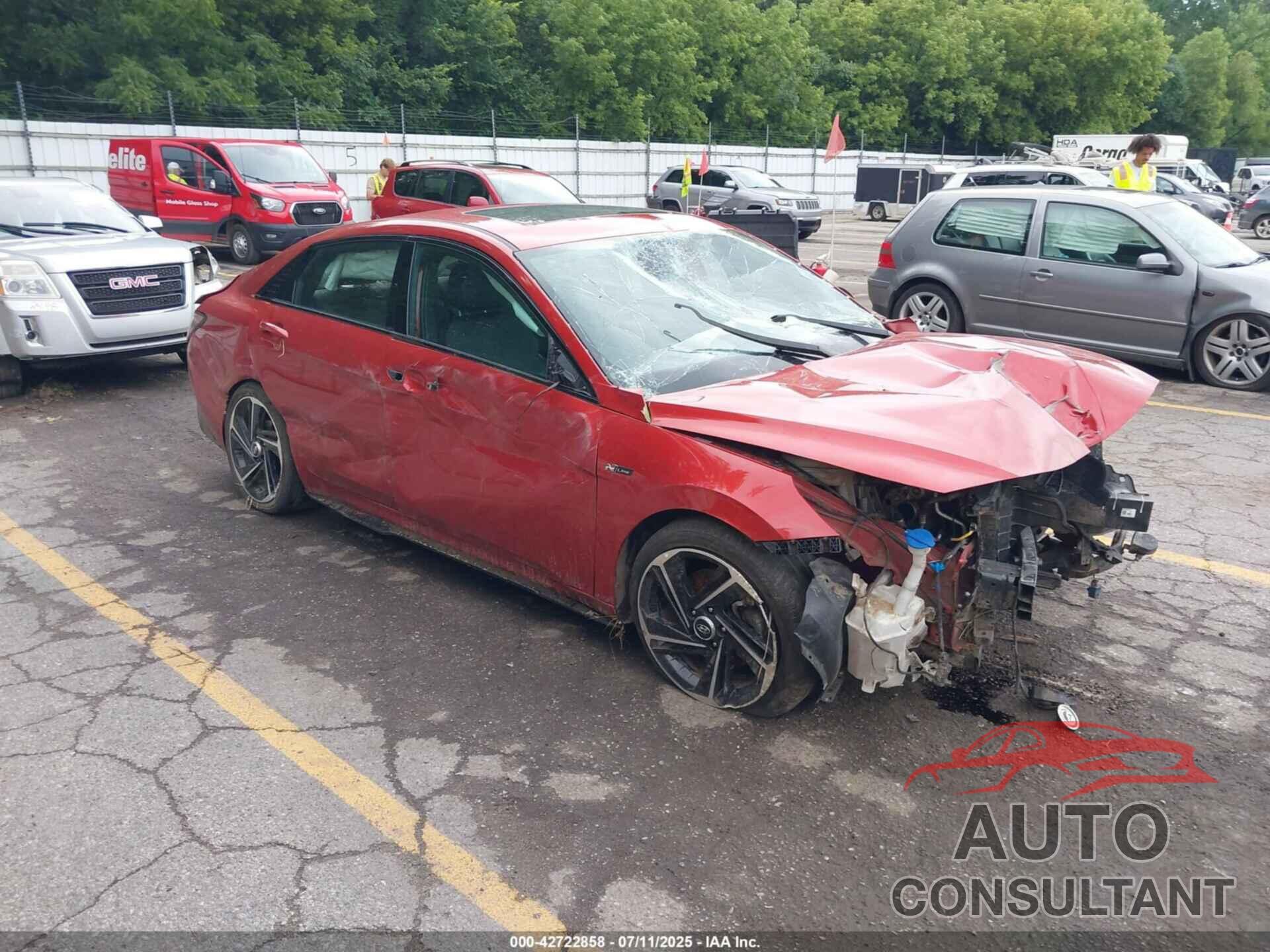 HYUNDAI ELANTRA 2021 - KMHLR4AF5MU175383
