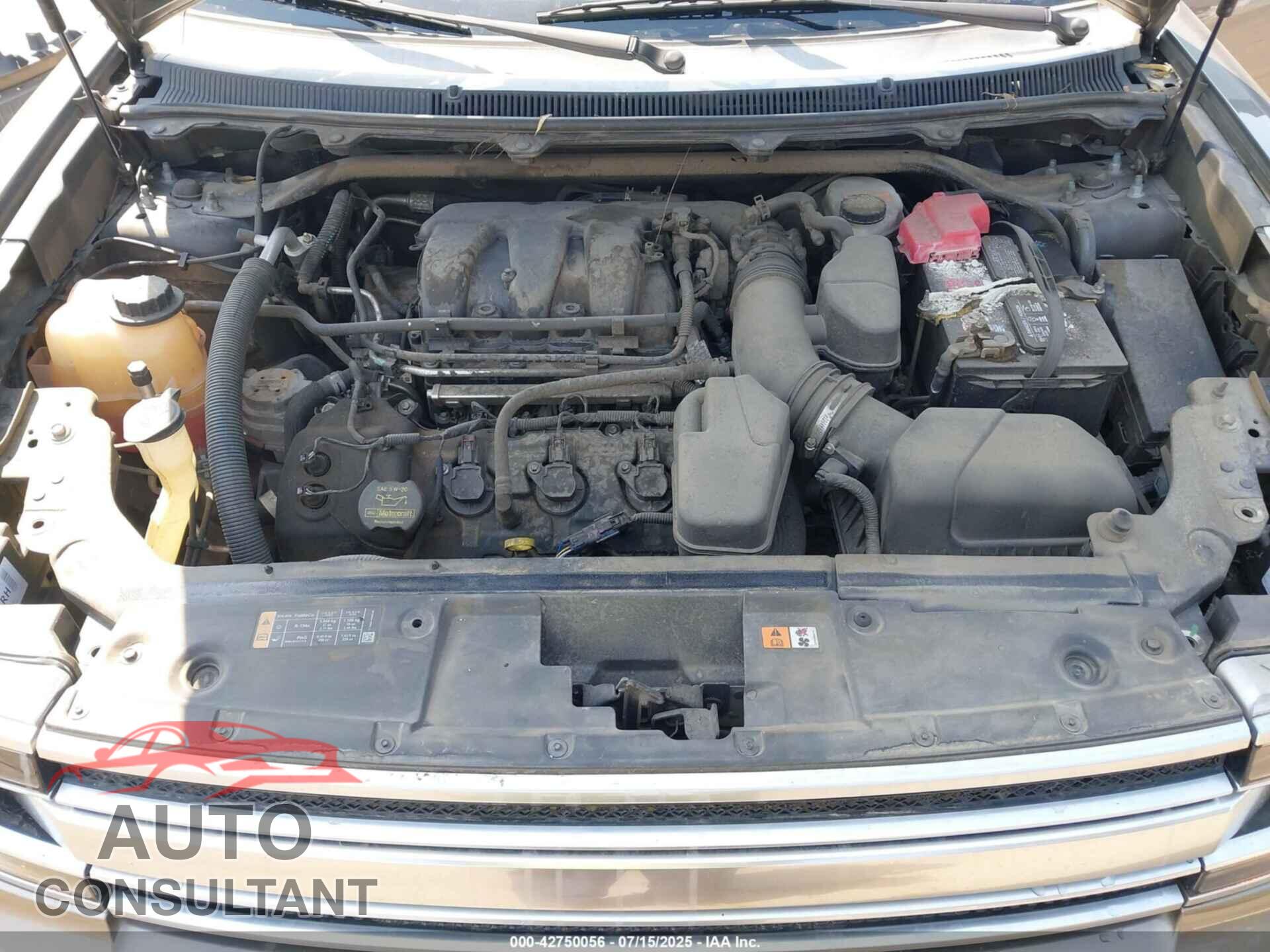 FORD FLEX 2013 - 2FMGK5D8XDBD05771