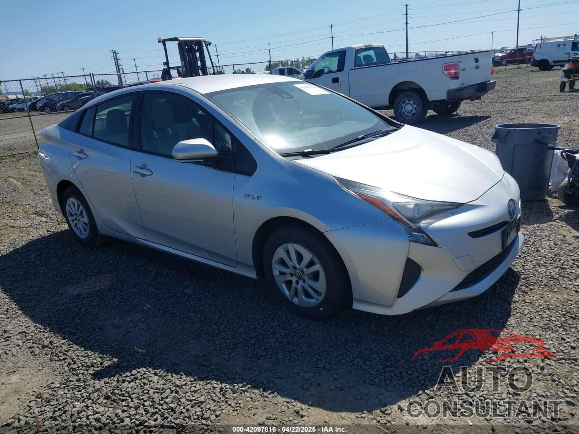 TOYOTA PRIUS 2017 - JTDKBRFU7H3032469