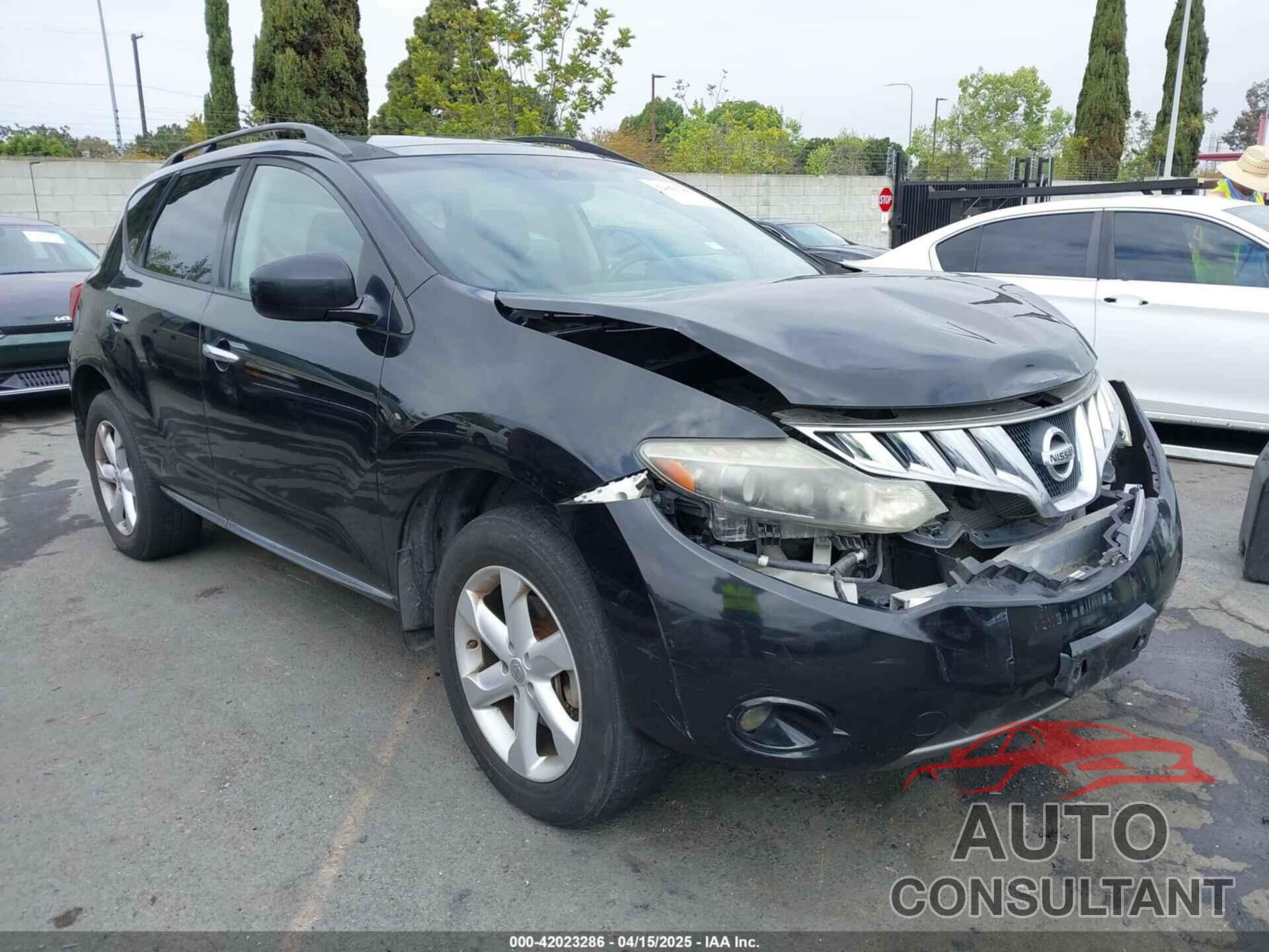 NISSAN MURANO 2009 - JN8AZ18UX9W030922