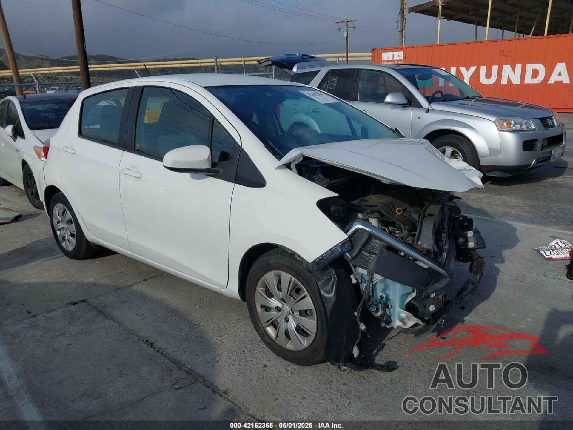 TOYOTA YARIS 2012 - JTDKTUD35CD505430