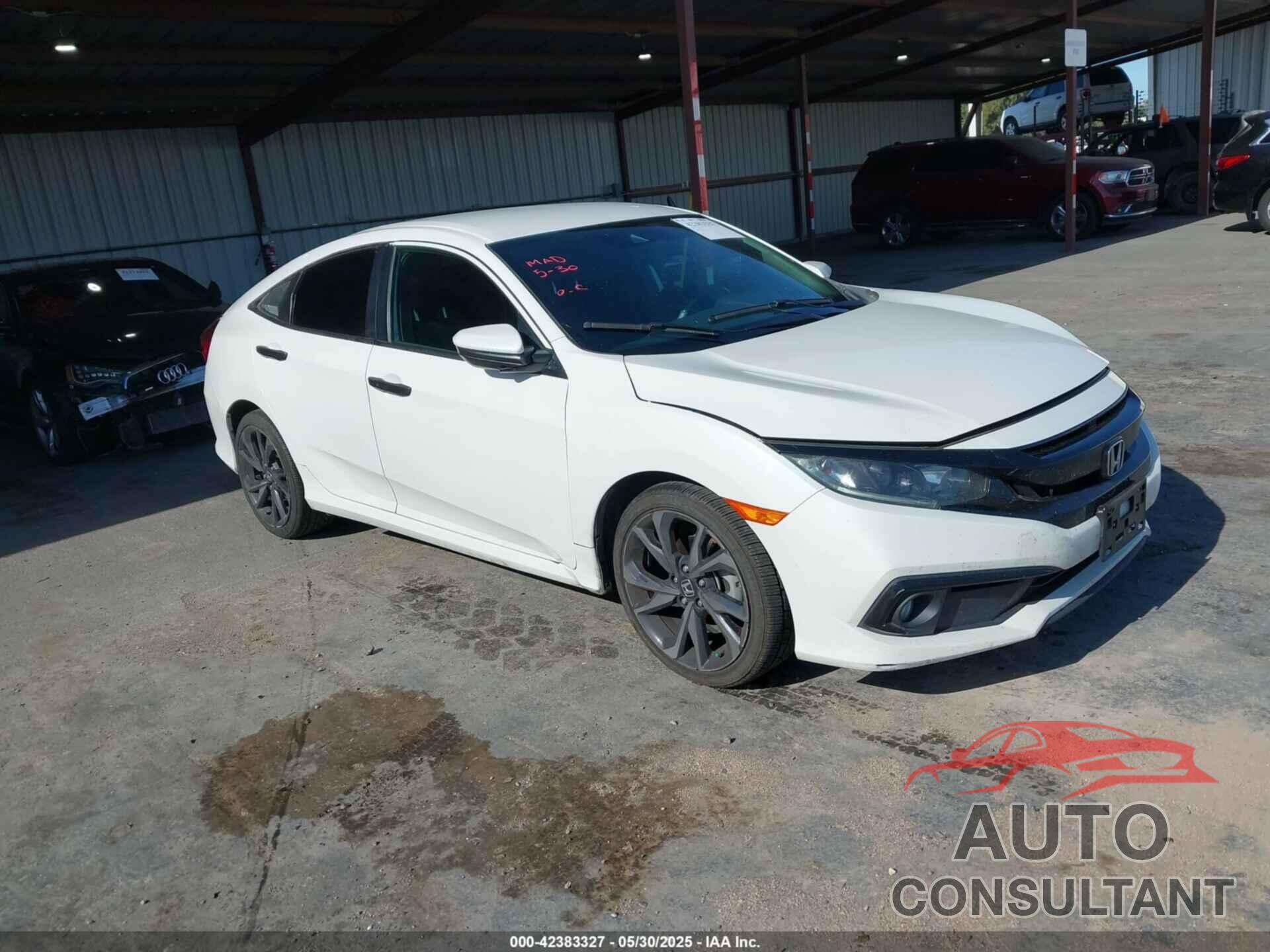 HONDA CIVIC 2019 - 2HGFC2E88KH501827