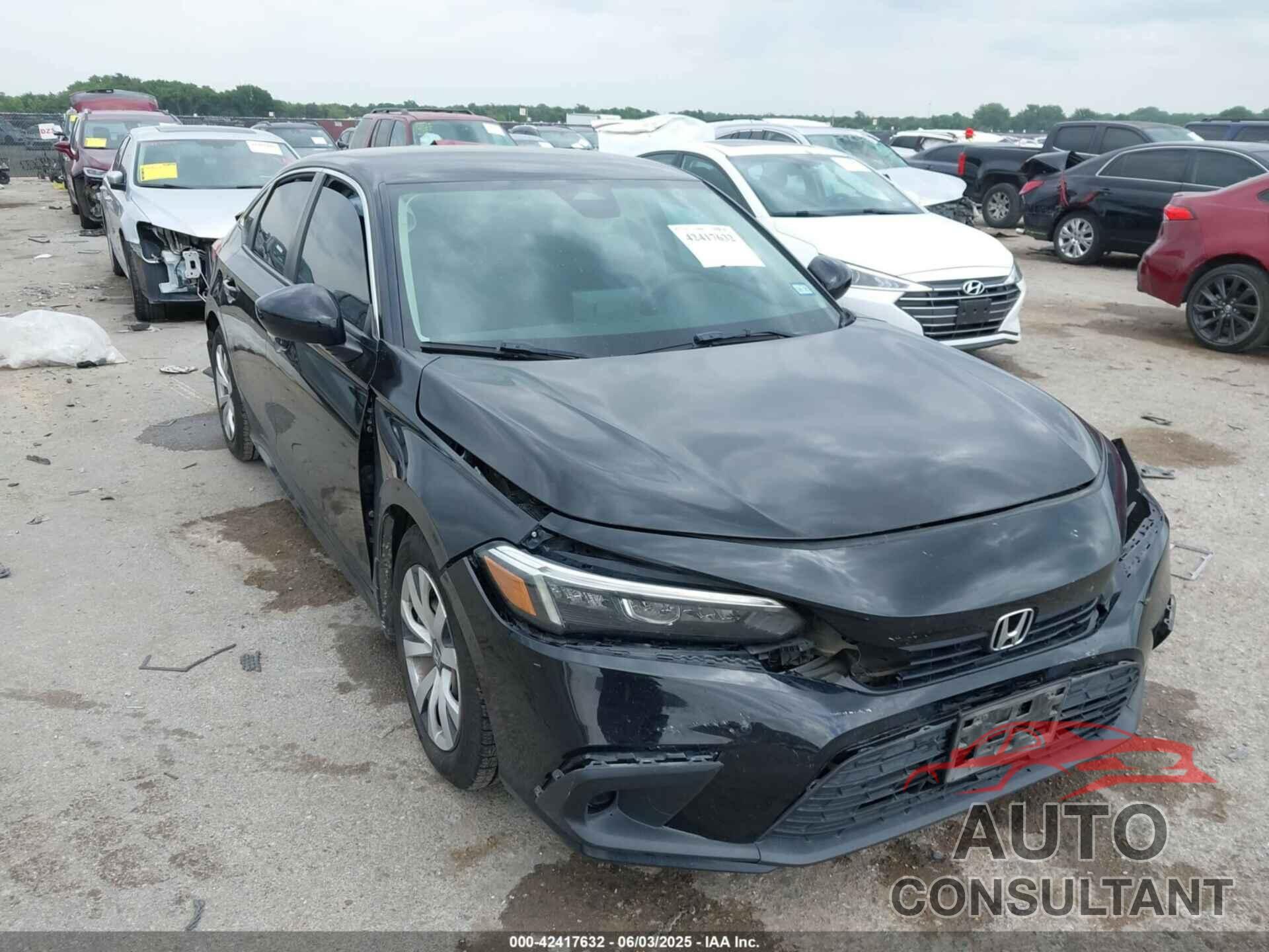 HONDA CIVIC 2022 - 2HGFE2F28NH532357