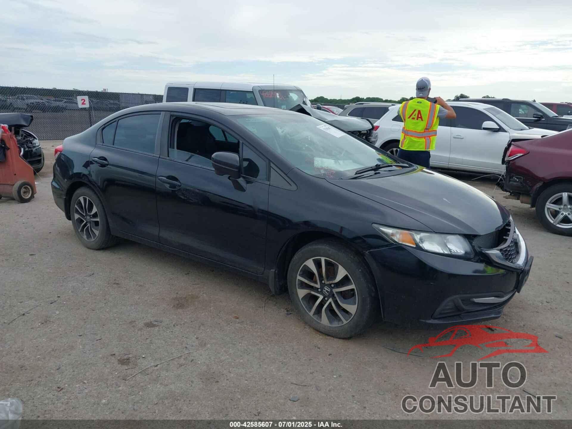 HONDA CIVIC 2014 - 19XFB2F80EE076734