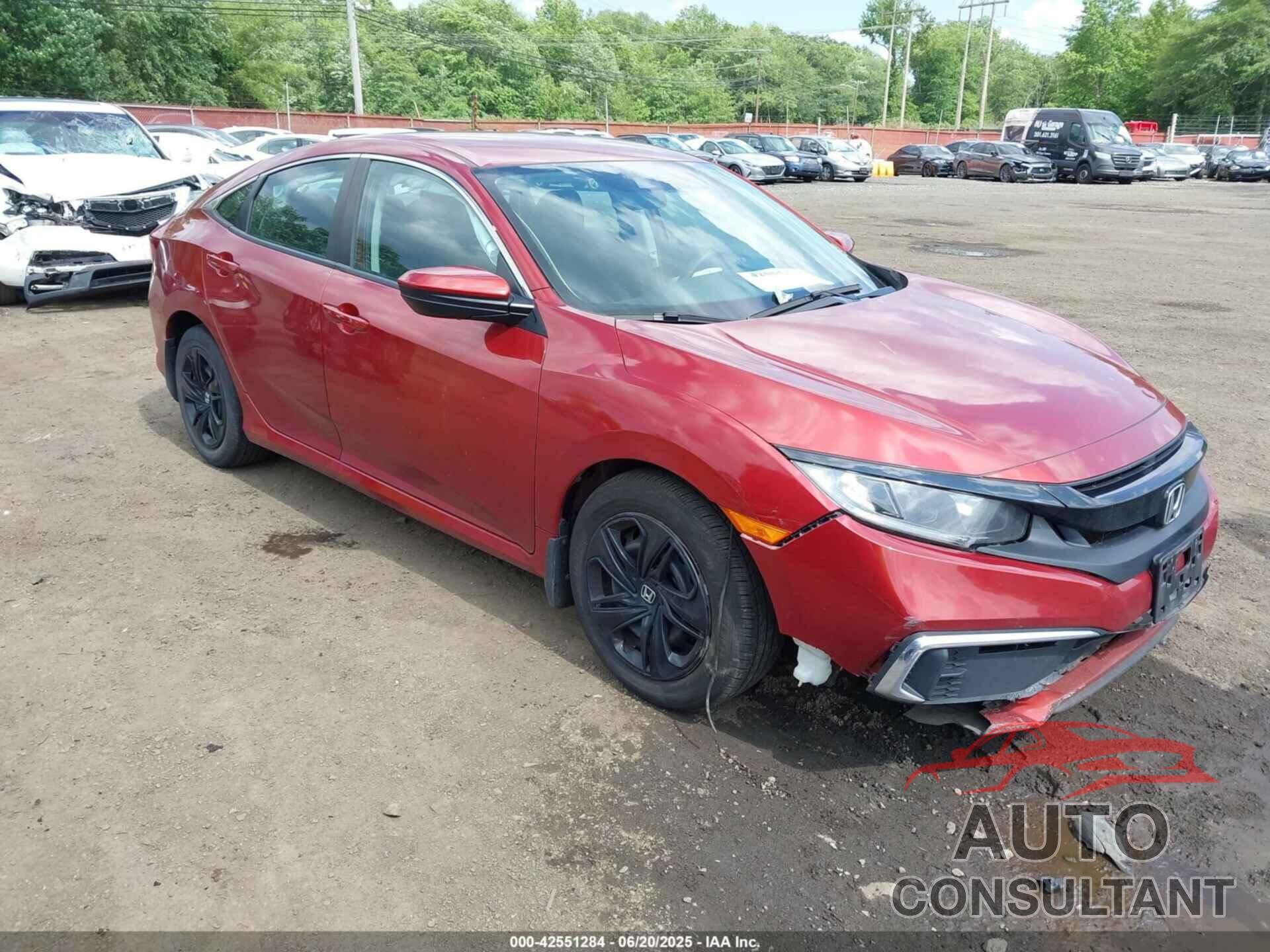 HONDA CIVIC 2020 - 2HGFC2F66LH554492
