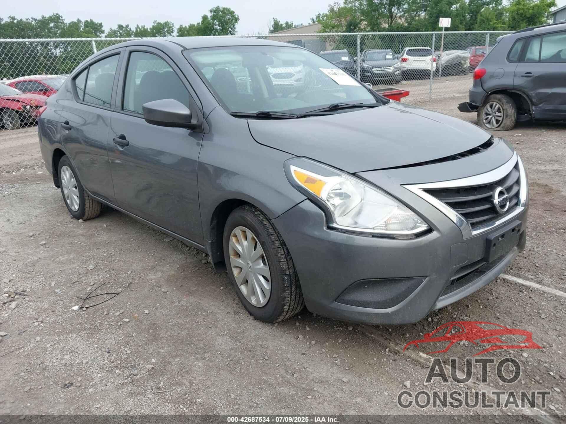 NISSAN VERSA 2017 - 3N1CN7AP1HL846416