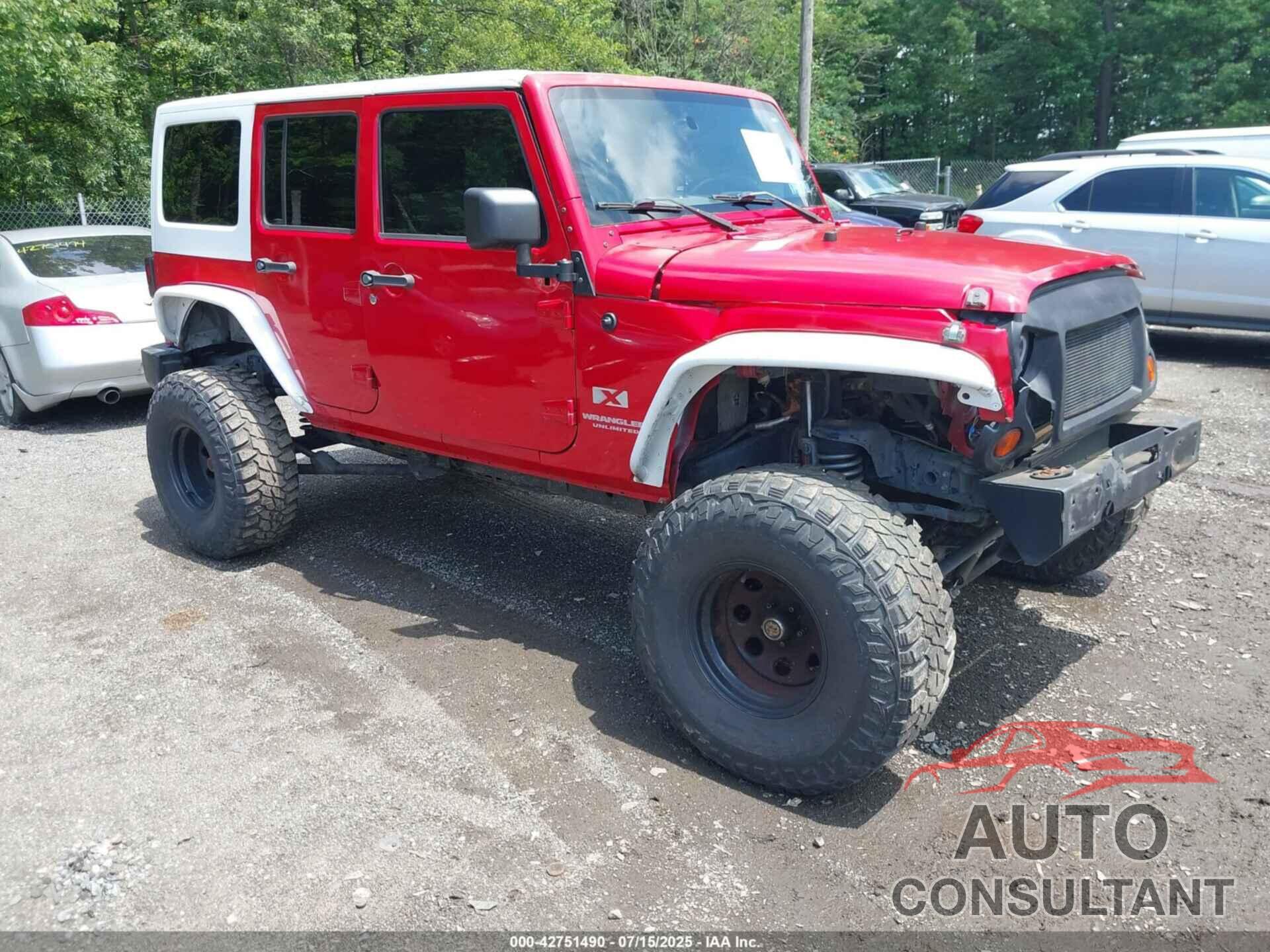 JEEP WRANGLER UNLIMITED 2009 - 1J4GA39199L774794