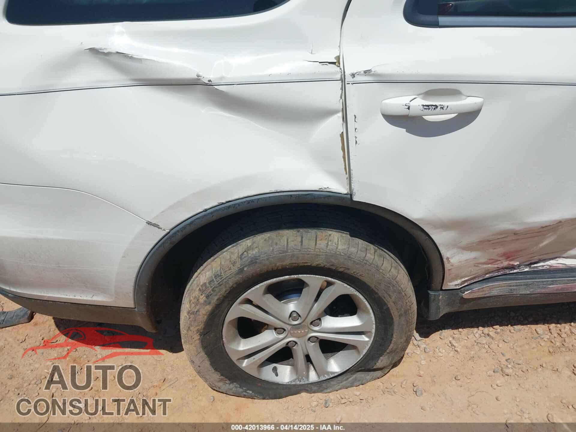 DODGE DURANGO 2012 - 1C4RDJDG3CC117972