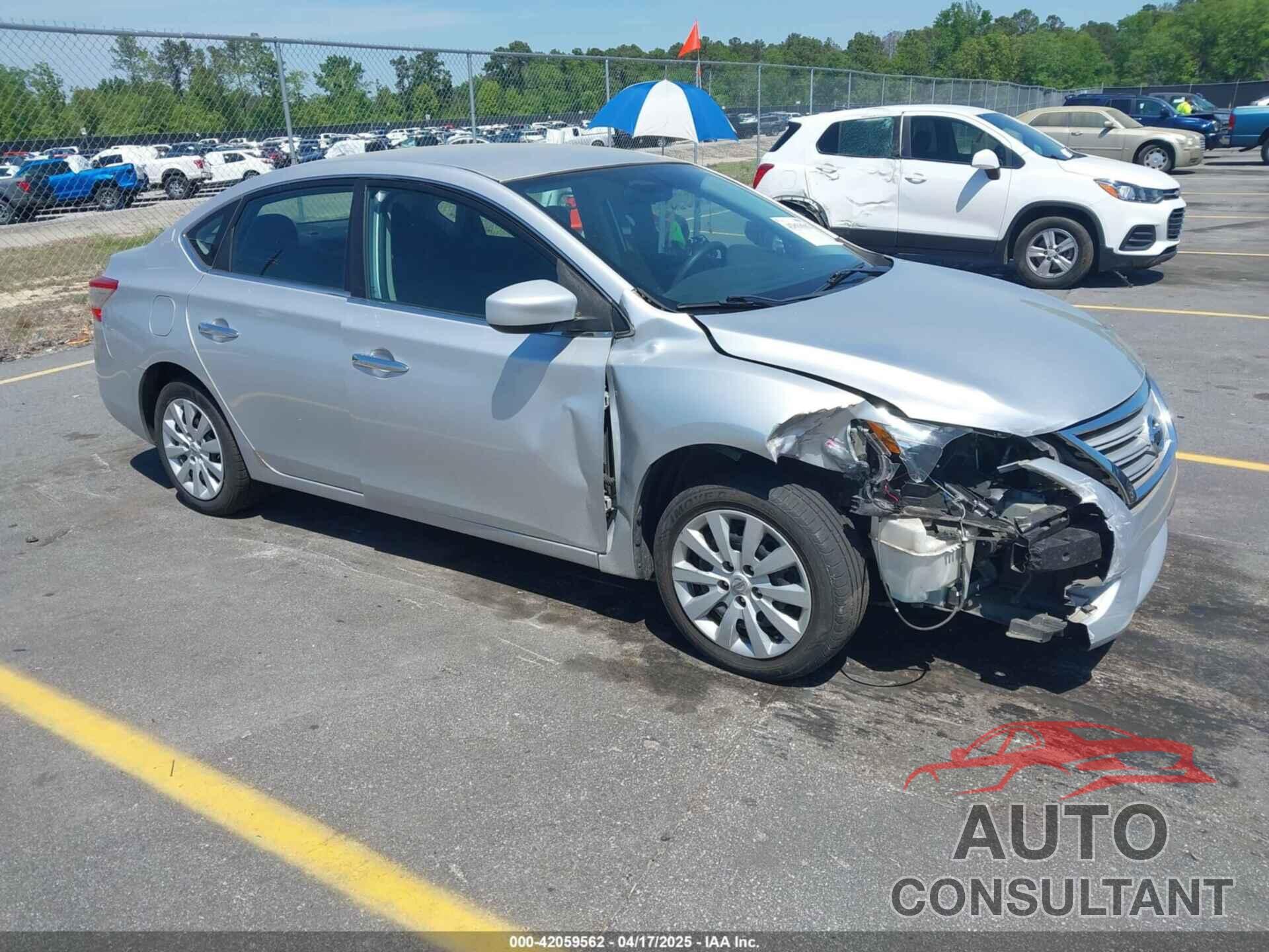 NISSAN SENTRA 2013 - 3N1AB7AP0DL746673
