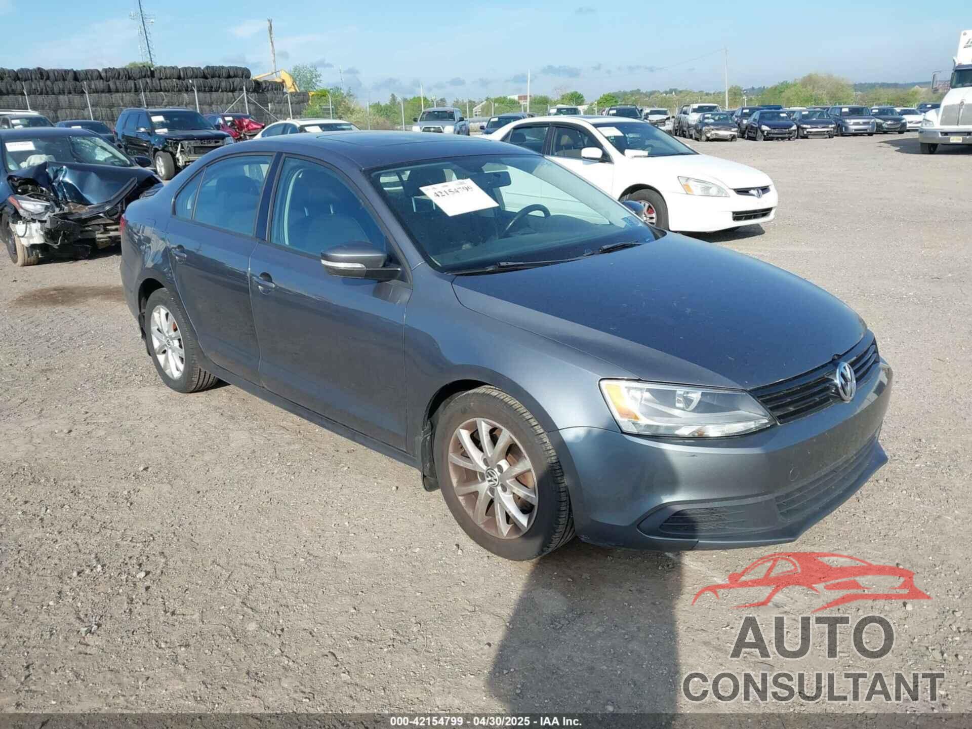 VOLKSWAGEN JETTA 2012 - 3VWBP7AJ3CM308136