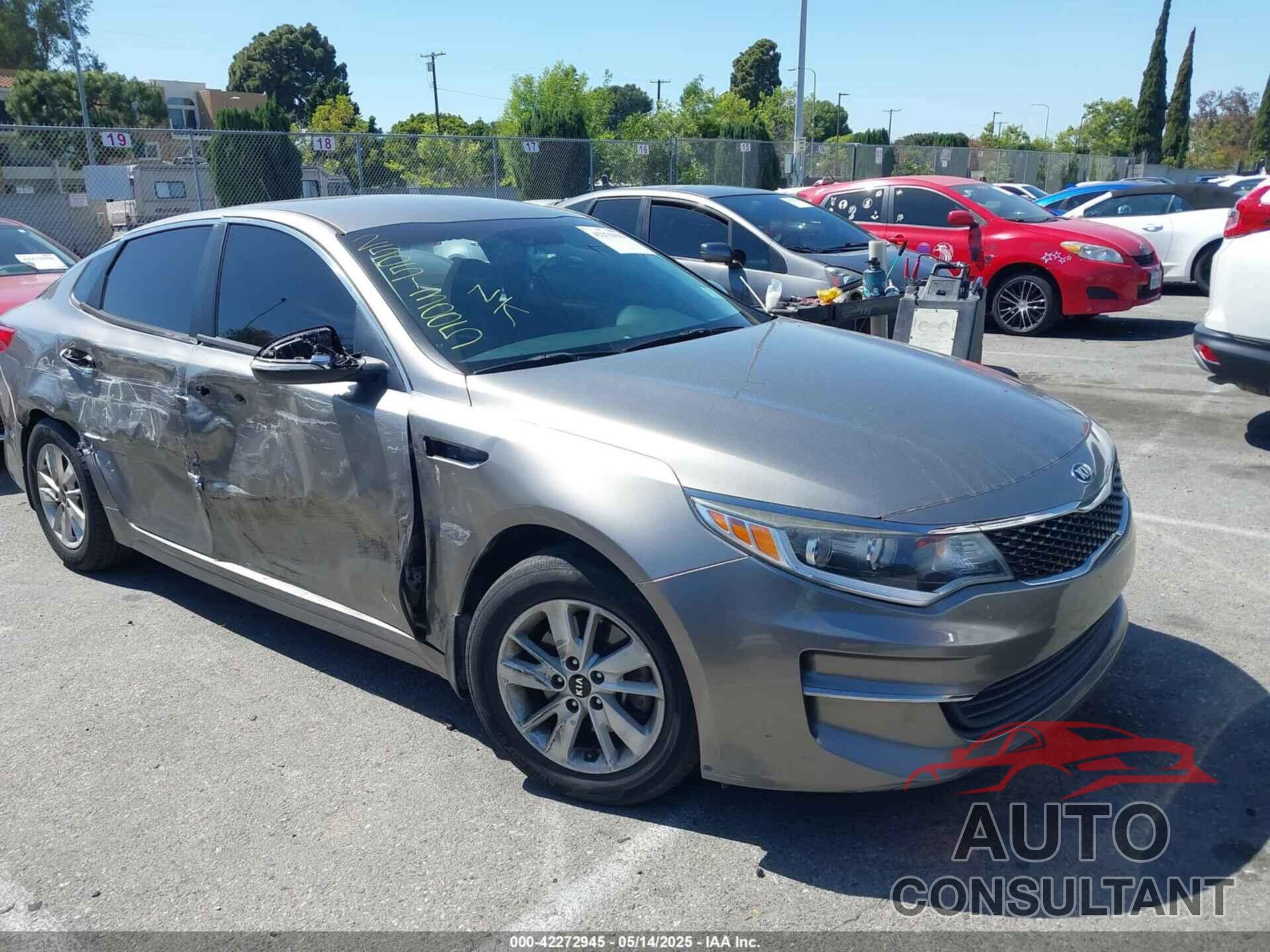 KIA OPTIMA 2016 - 5XXGT4L33GG106342