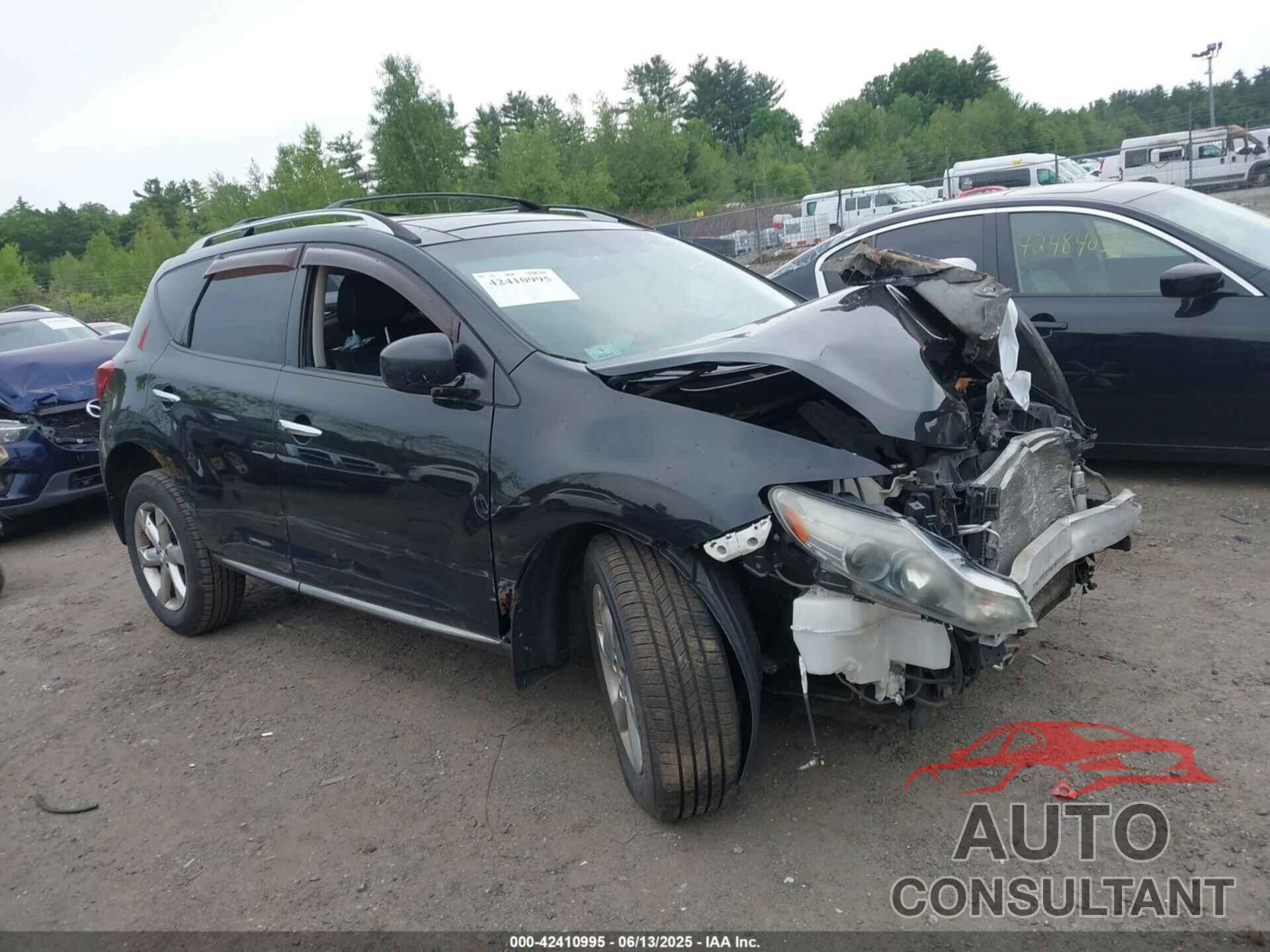 NISSAN MURANO 2010 - JN8AZ1MW3AW131926