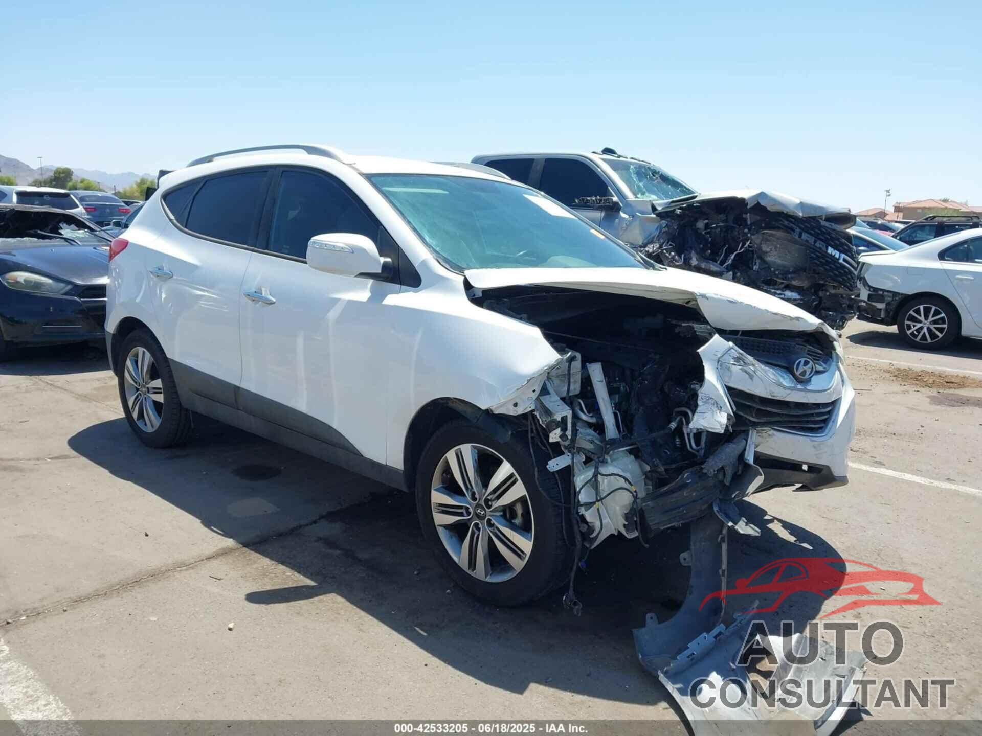 HYUNDAI TUCSON 2014 - KM8JUCAG0EU819270