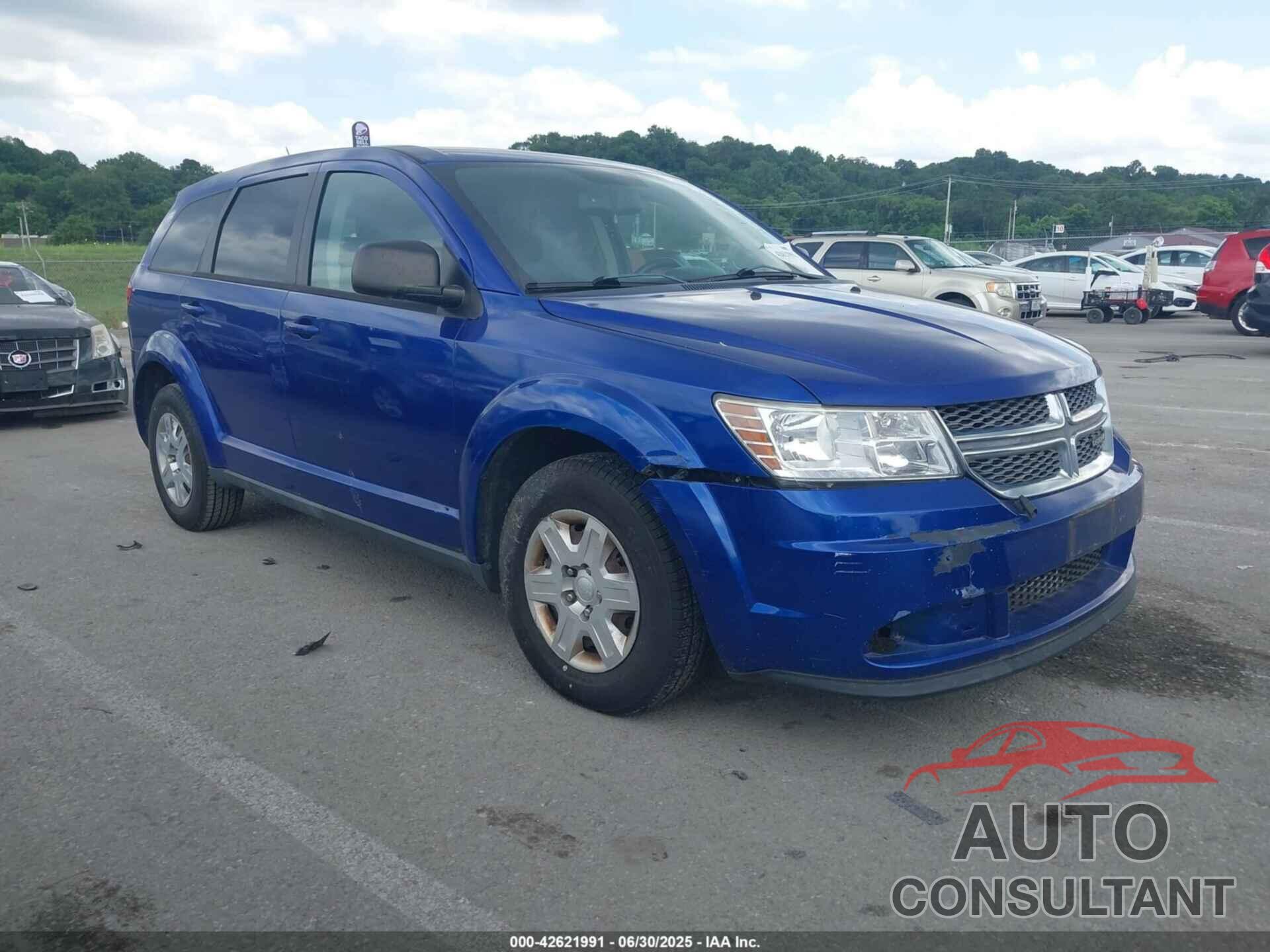 DODGE JOURNEY 2012 - 3C4PDCAB7CT276042