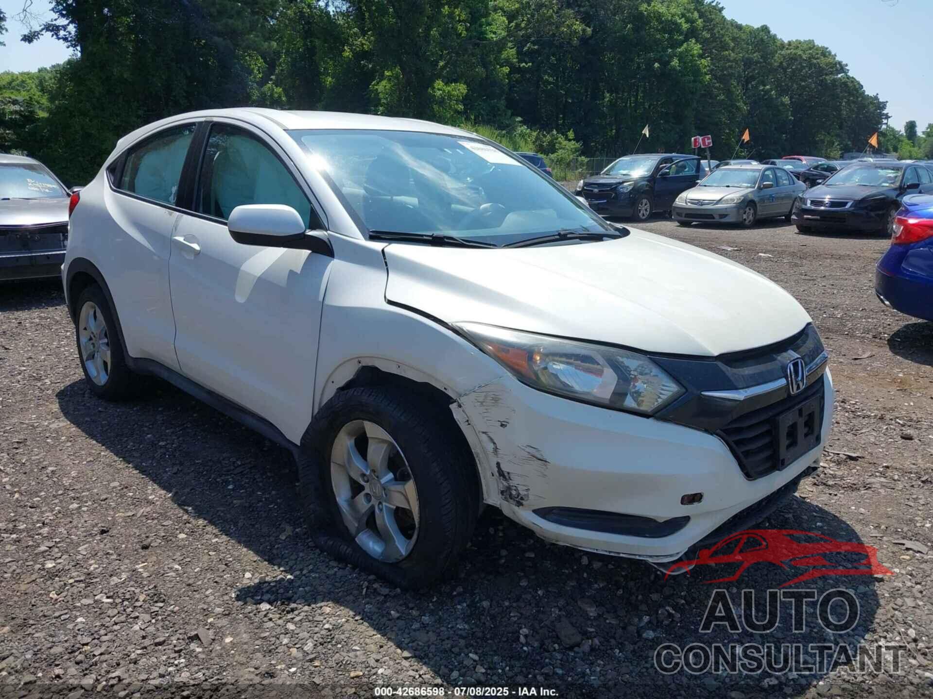 HONDA HR-V 2016 - 3CZRU6H39GM711713