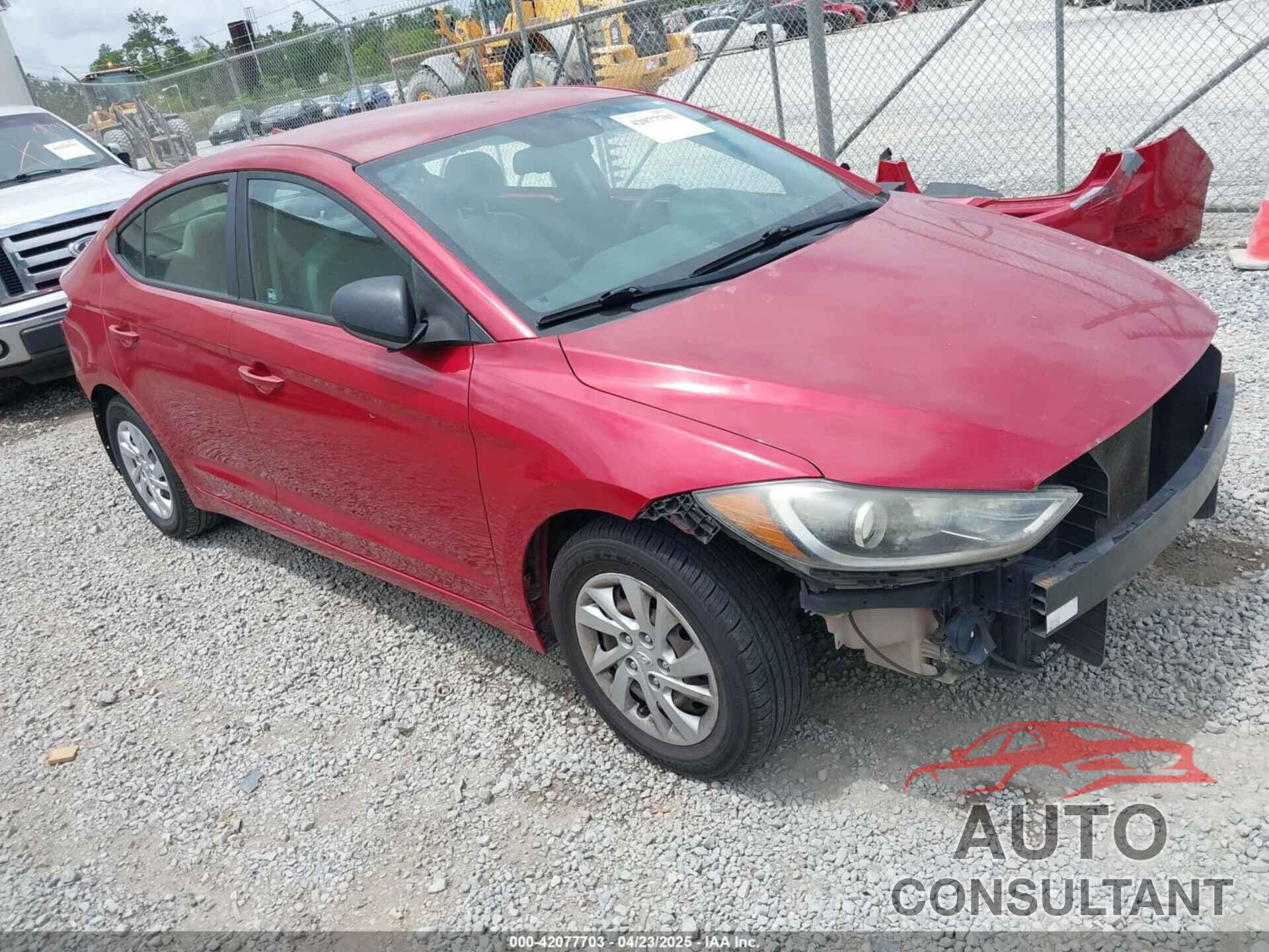 HYUNDAI ELANTRA 2017 - 5NPD74LF5HH090460