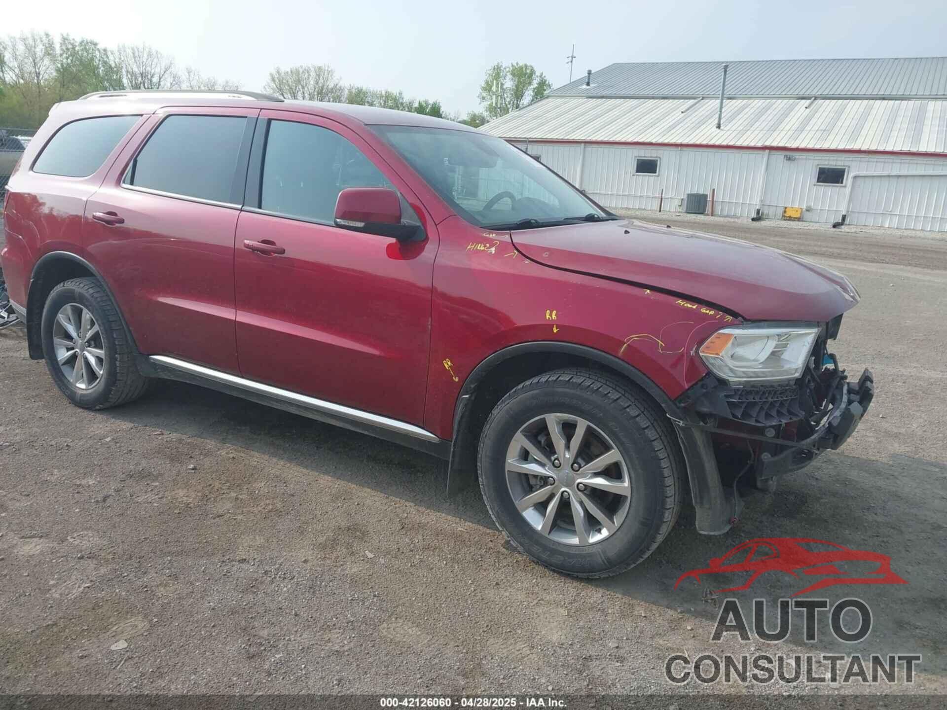 DODGE DURANGO 2014 - 1C4RDJDG6EC539592