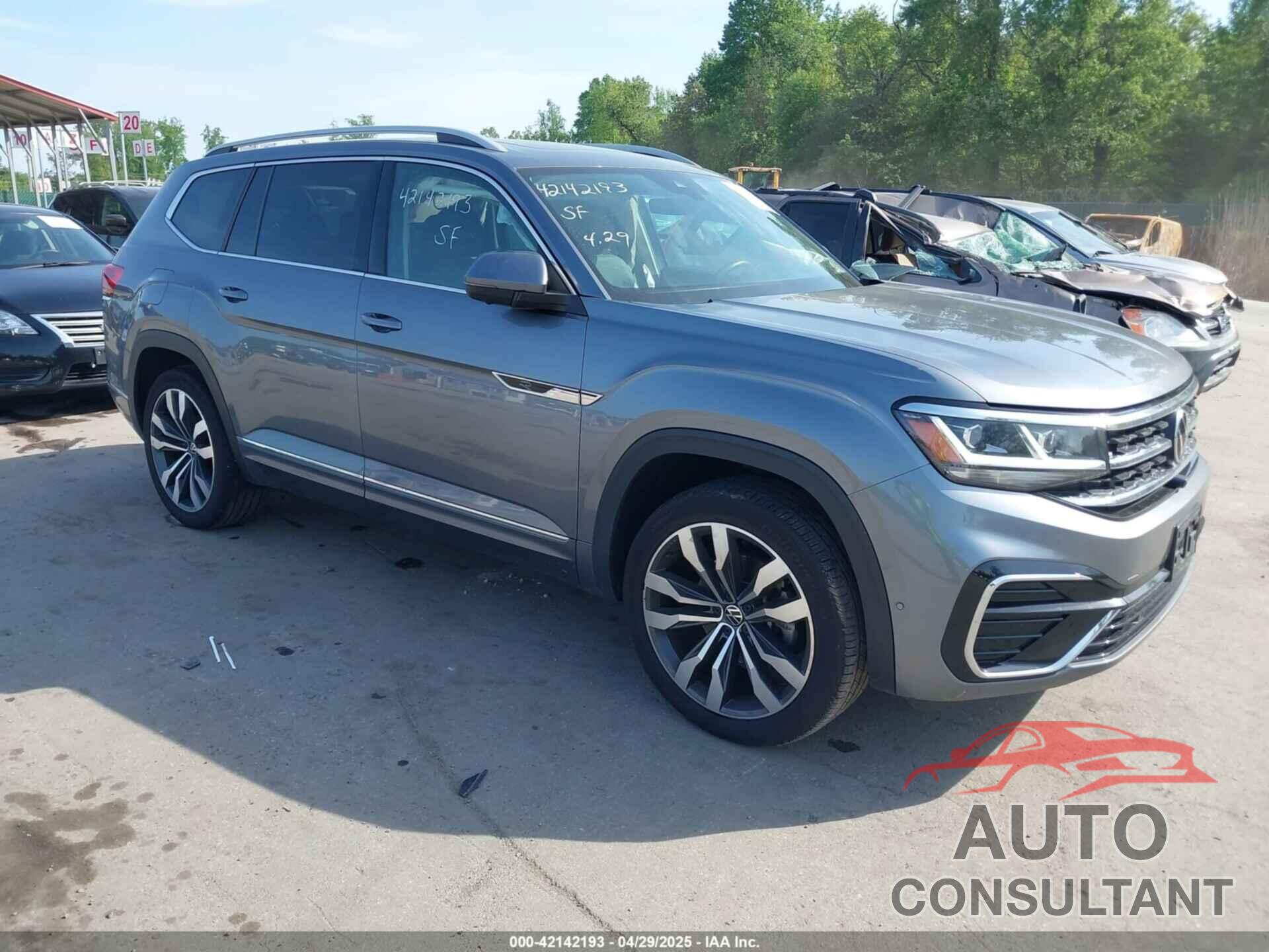 VOLKSWAGEN ATLAS 2021 - 1V2FR2CA2MC503869