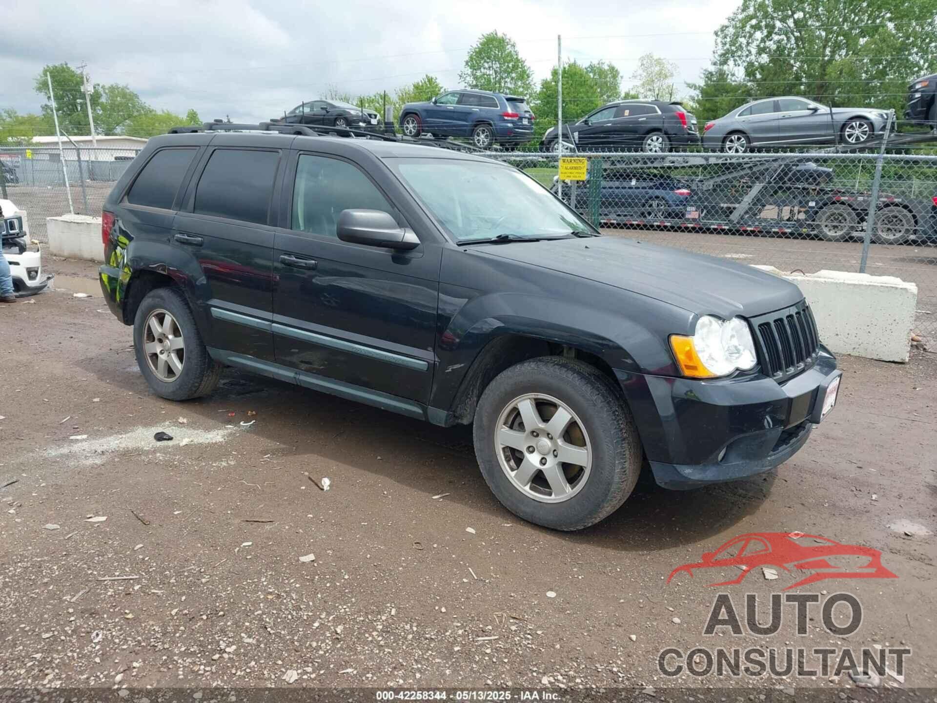 JEEP GRAND CHEROKEE 2009 - 1J8GR48K09C524853