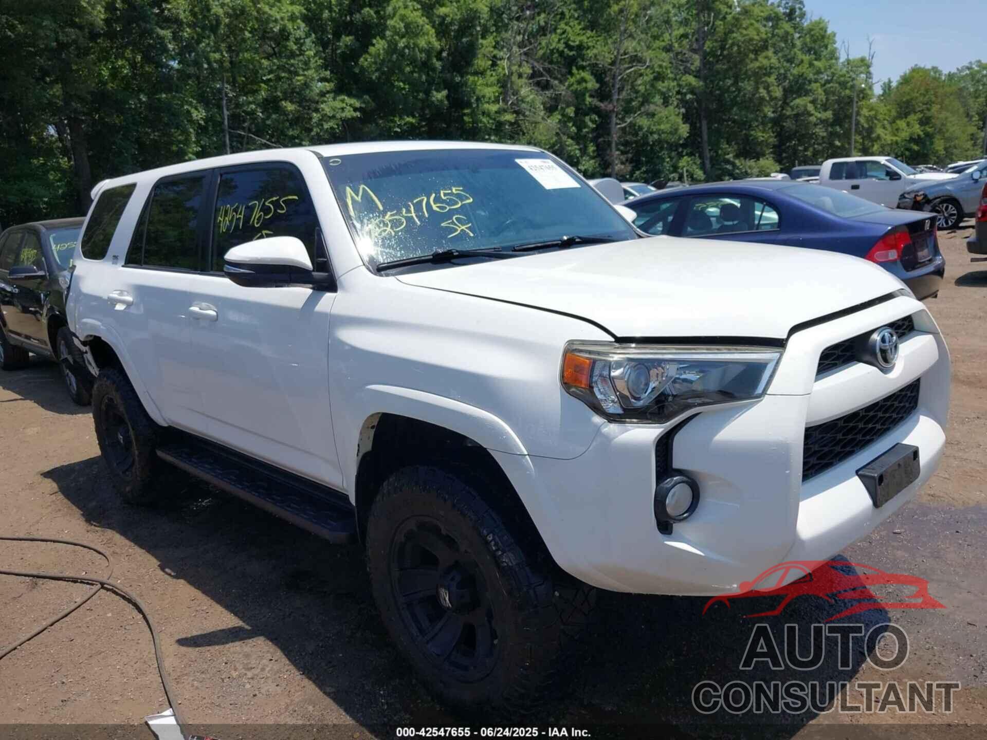 TOYOTA 4RUNNER 2014 - JTEBU5JR9E5189826
