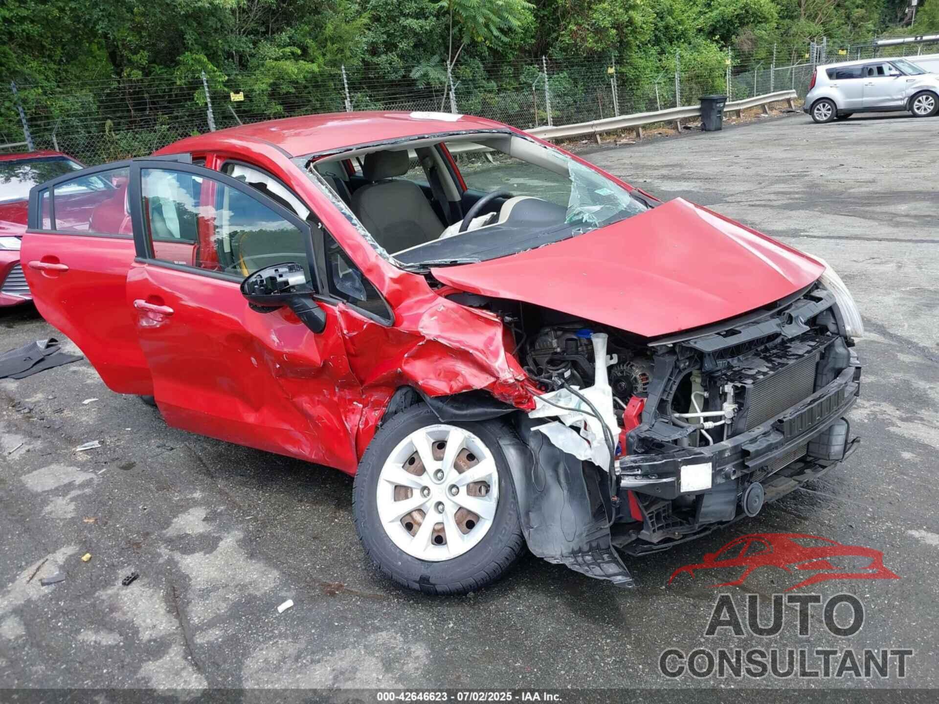 KIA RIO 2014 - KNADM4A30E6376625