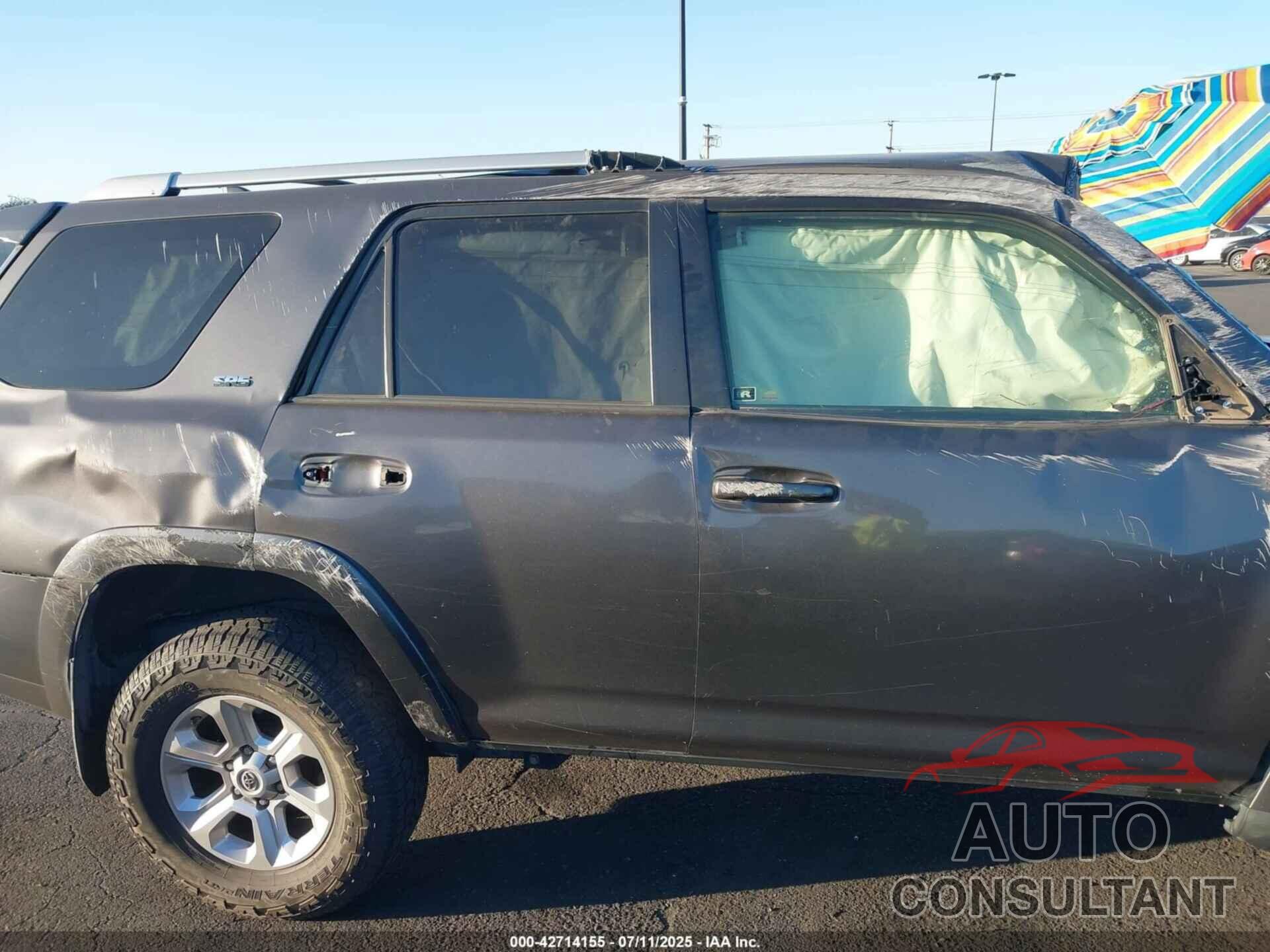 TOYOTA 4RUNNER 2016 - JTEBU5JR1G5389604