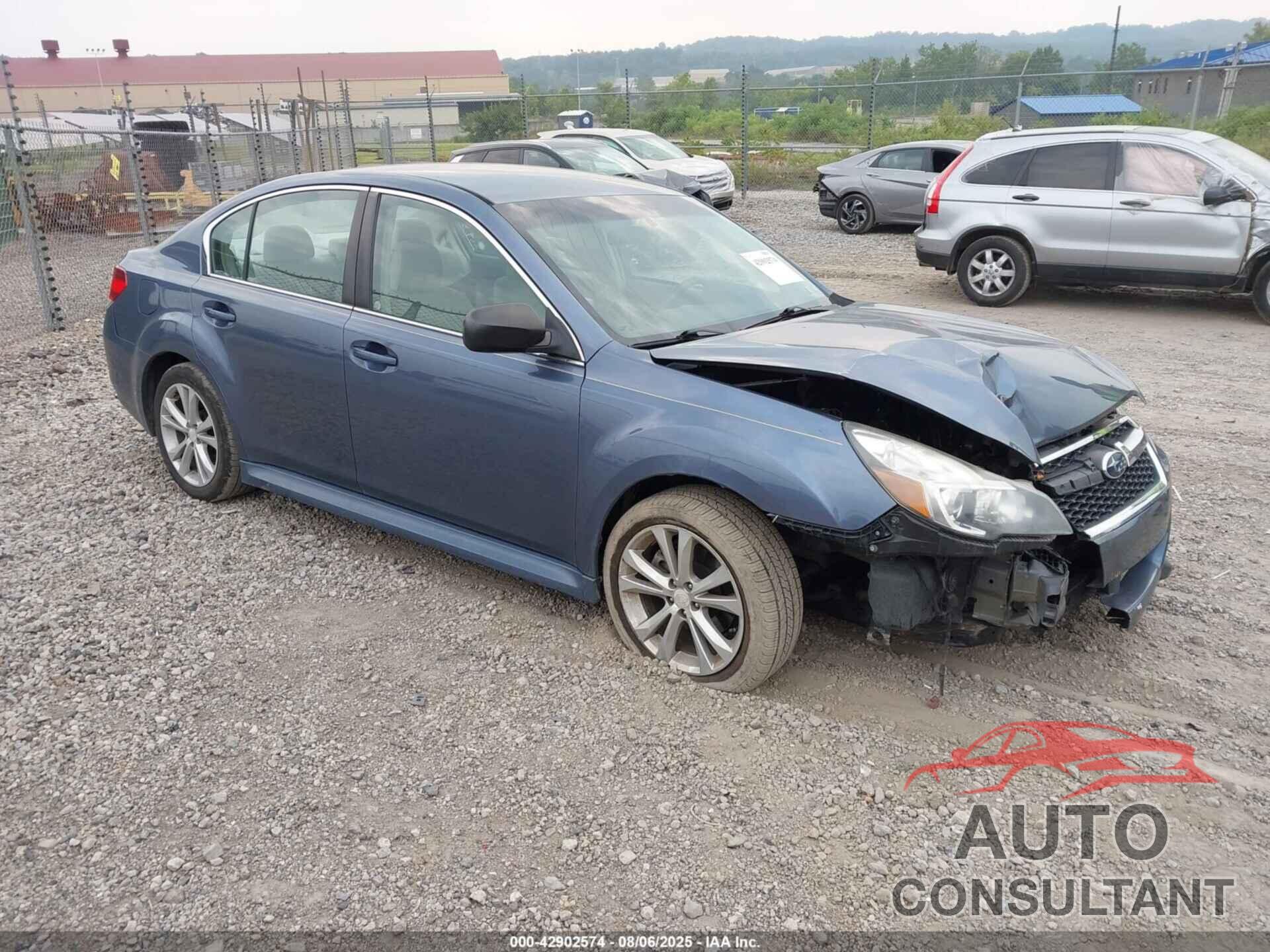 SUBARU LEGACY 2014 - 4S3BMBA60E3022498