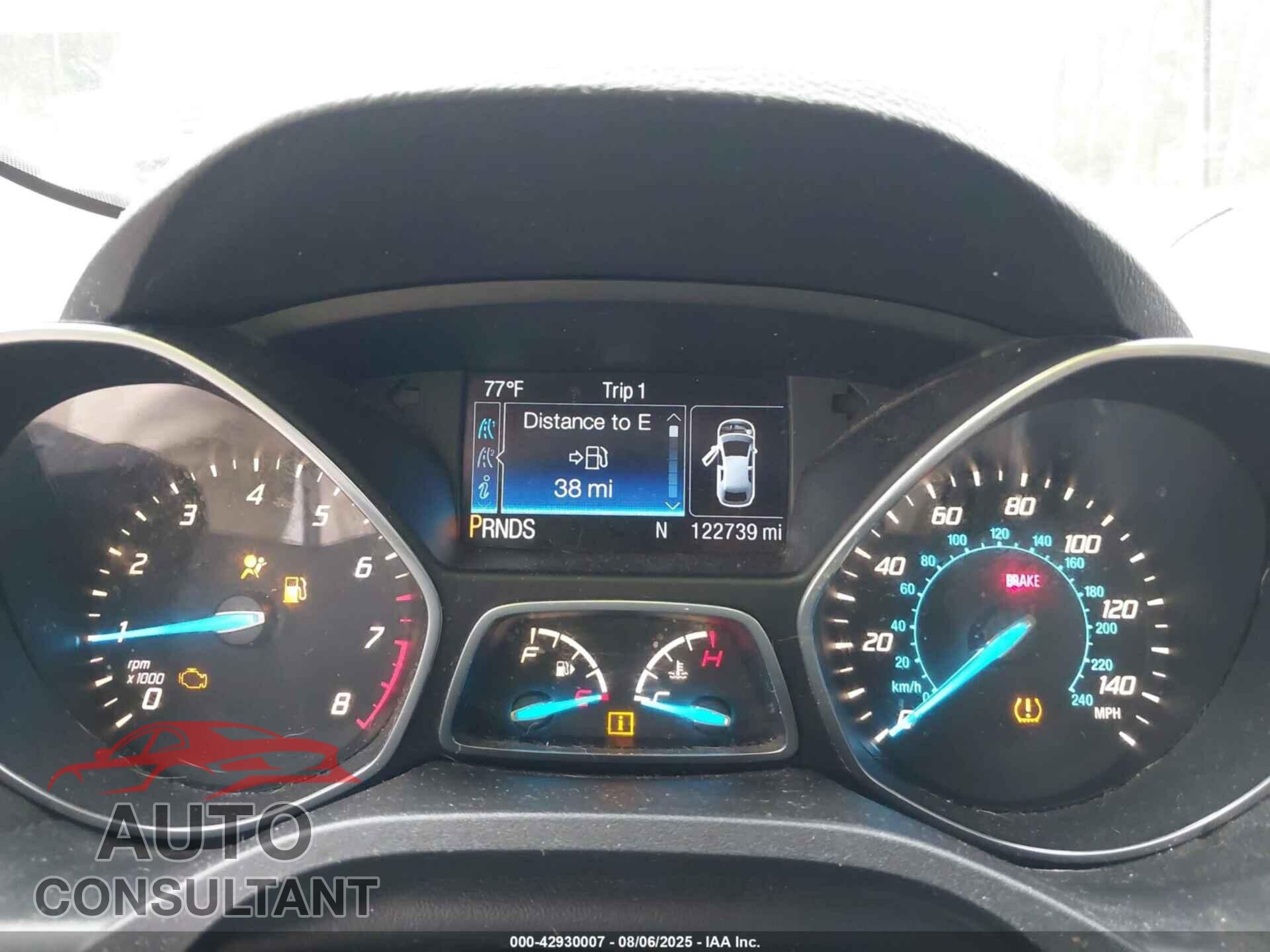 FORD ESCAPE 2014 - 1FMCU0JX4EUB23907