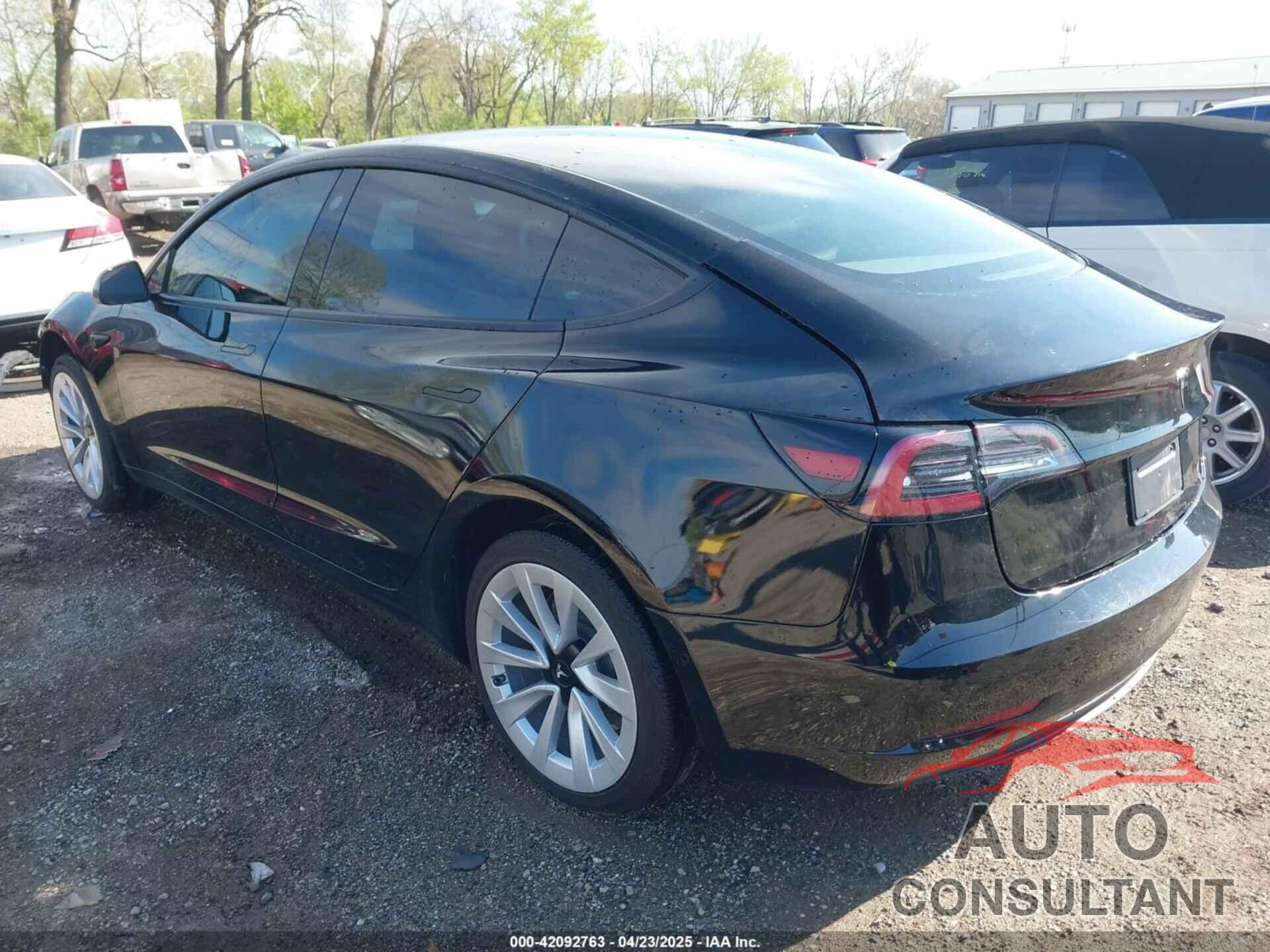 TESLA MODEL 3 2022 - 5YJ3E1EA9NF286123