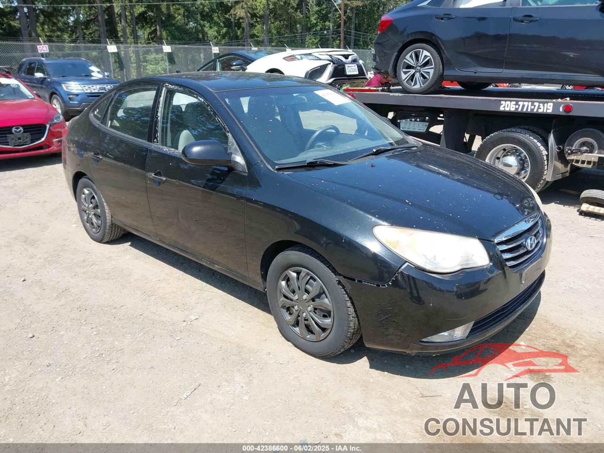 HYUNDAI ELANTRA 2010 - KMHDU4AD6AU977504