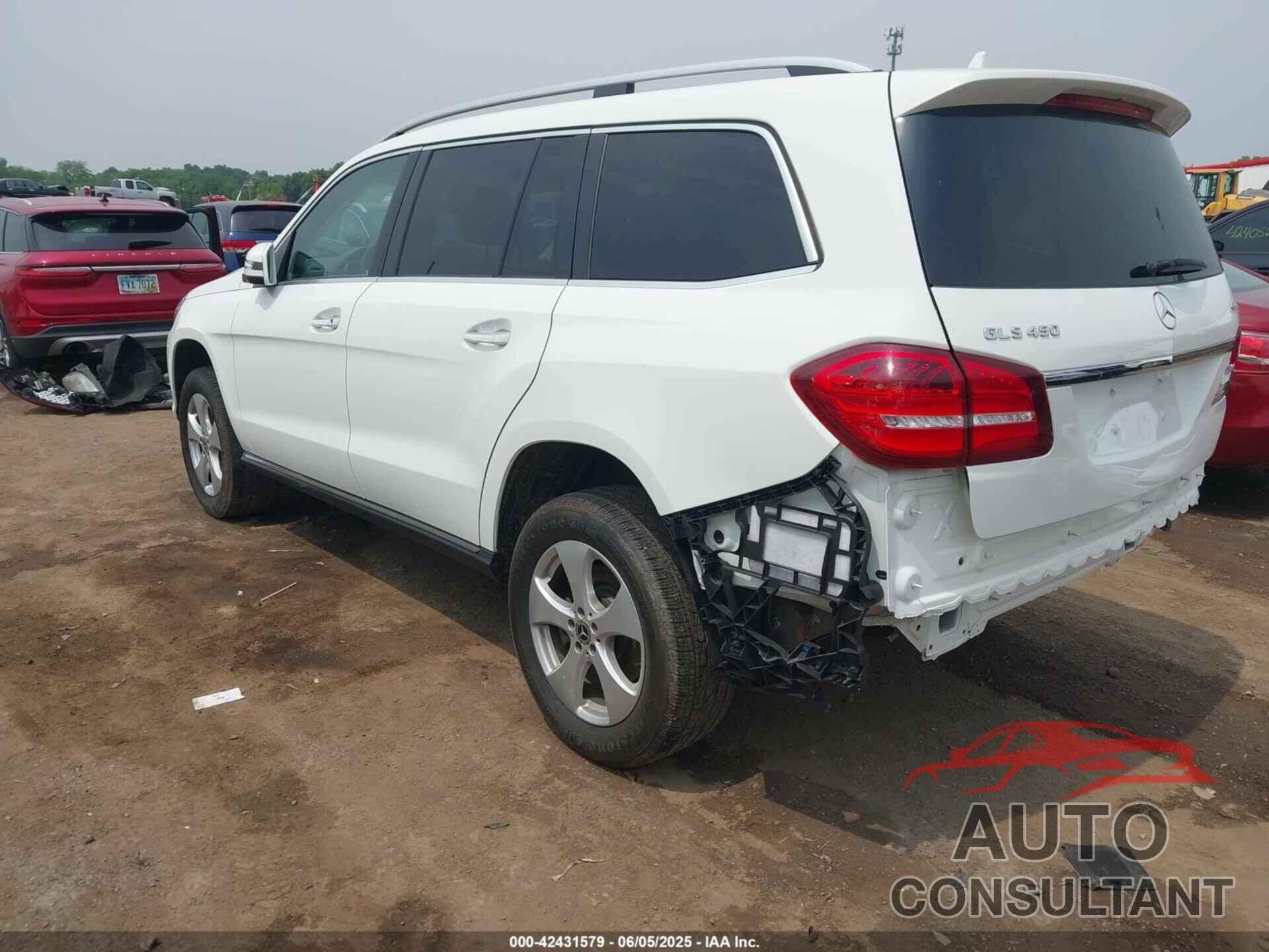 MERCEDES-BENZ GLS 450 2018 - 4JGDF6EE2JB023644