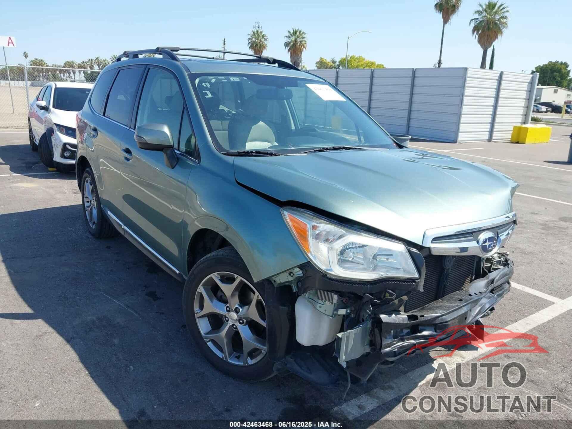 SUBARU FORESTER 2016 - JF2SJAVC0GH471741