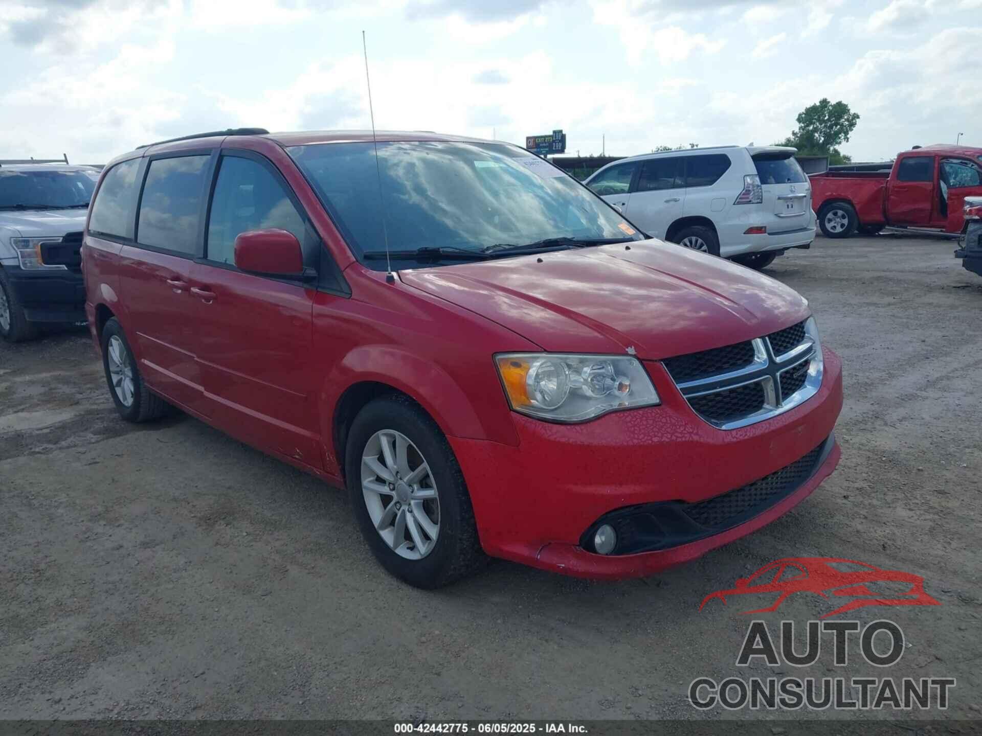 DODGE GRAND CARAVAN 2013 - 2C4RDGCG1DR668933
