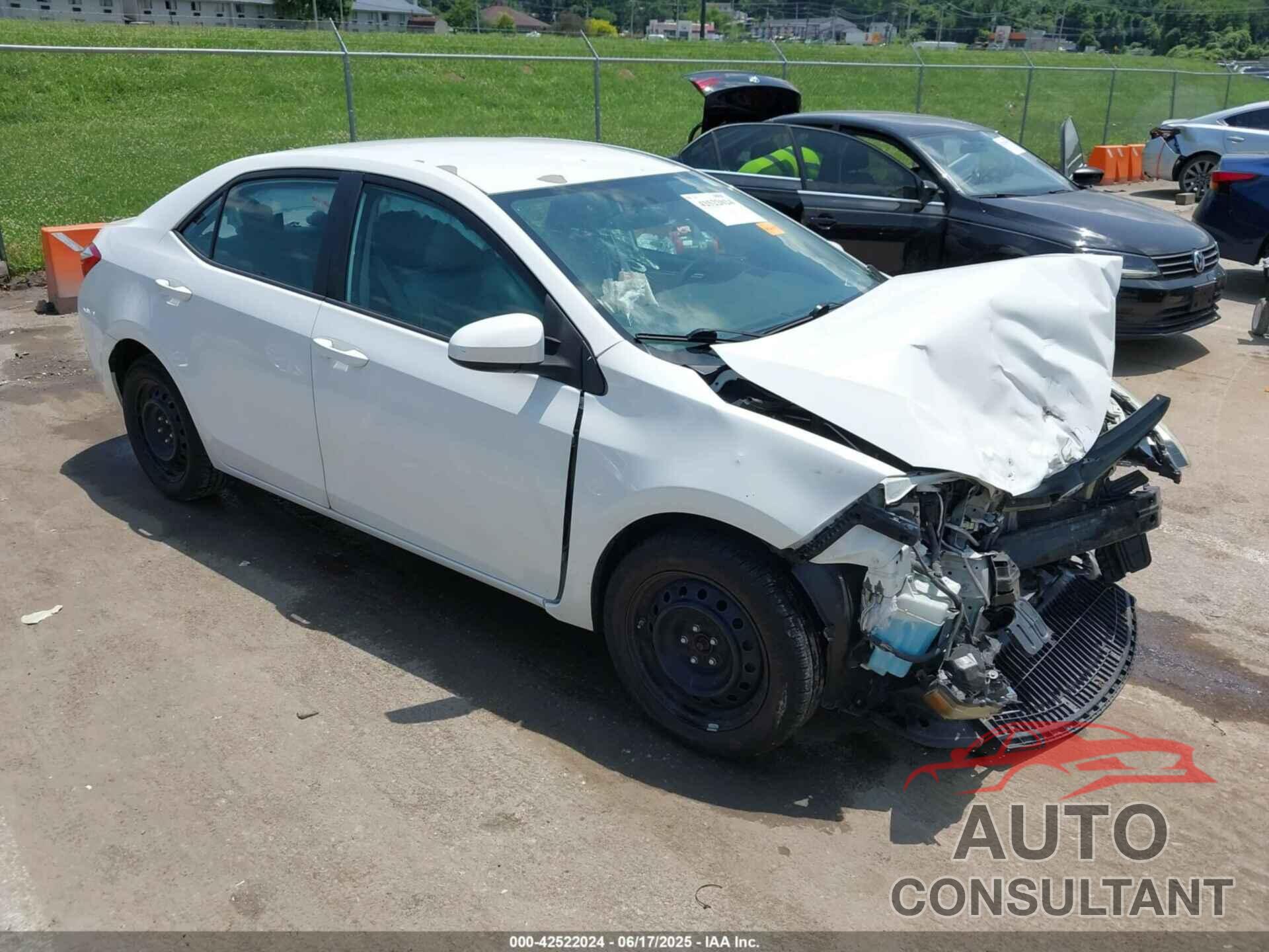 TOYOTA COROLLA 2014 - 5YFBURHE5EP143704
