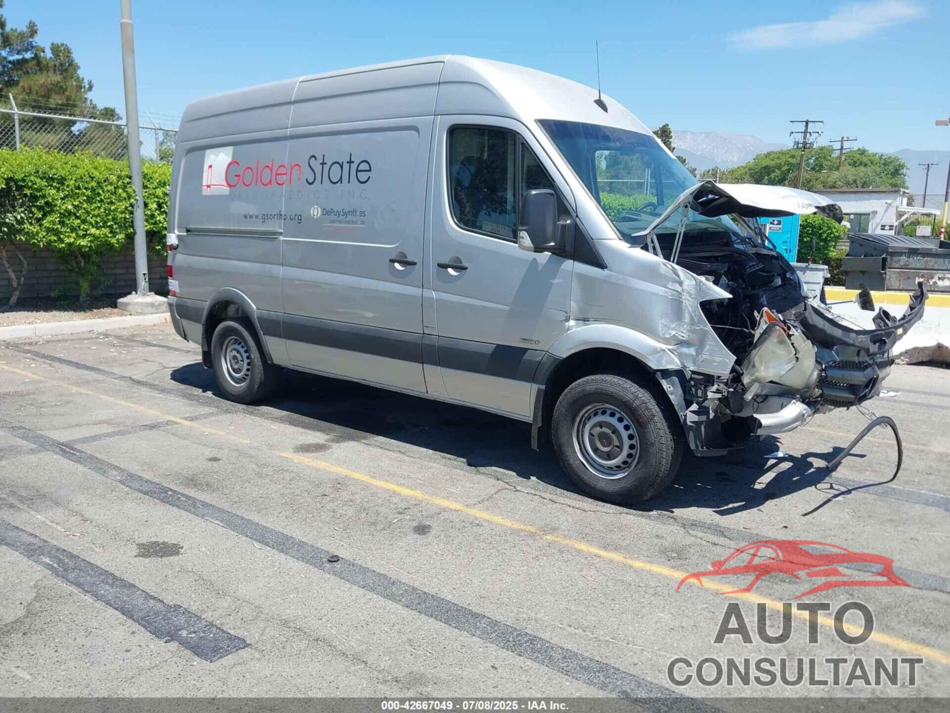 MERCEDES-BENZ SPRINTER 2500 2013 - WD3PE7CC3D5736223