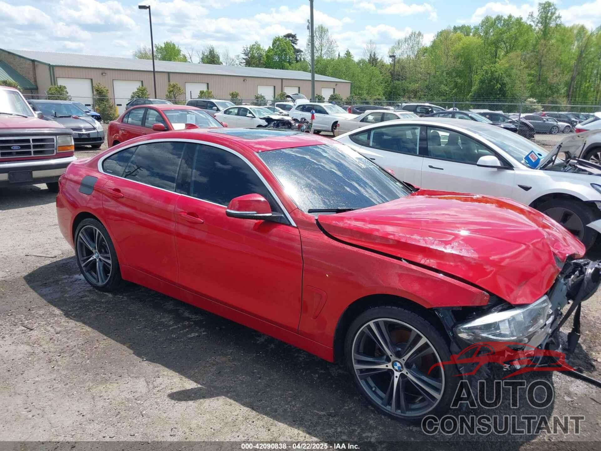 BMW 430I GRAN COUPE 2019 - WBA4J3C52KBL08380