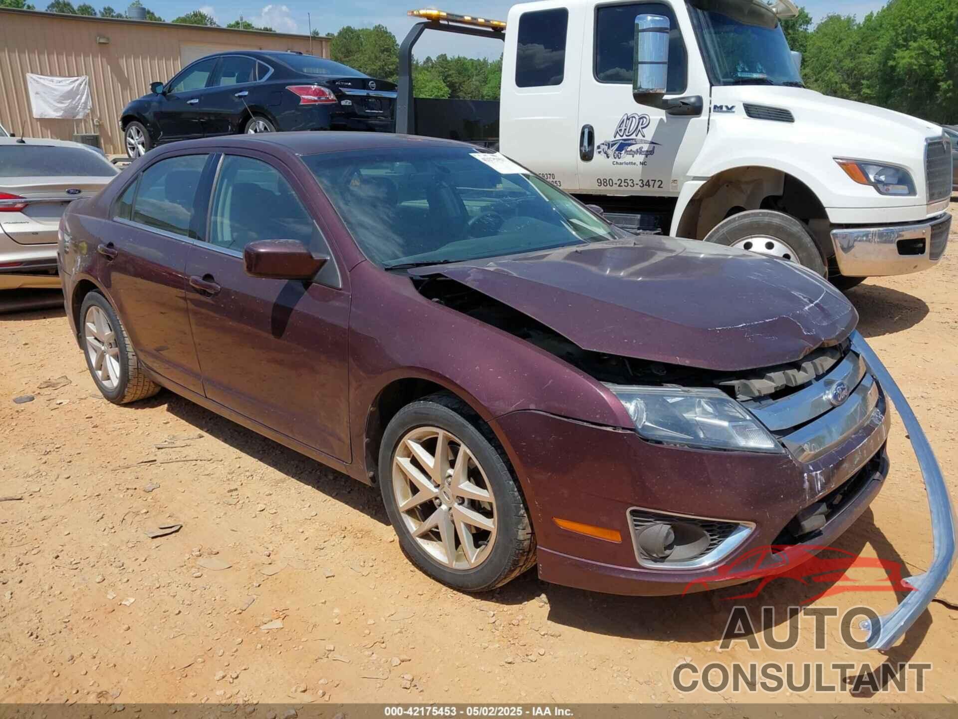 FORD FUSION 2011 - 3FAHP0JGXBR140348