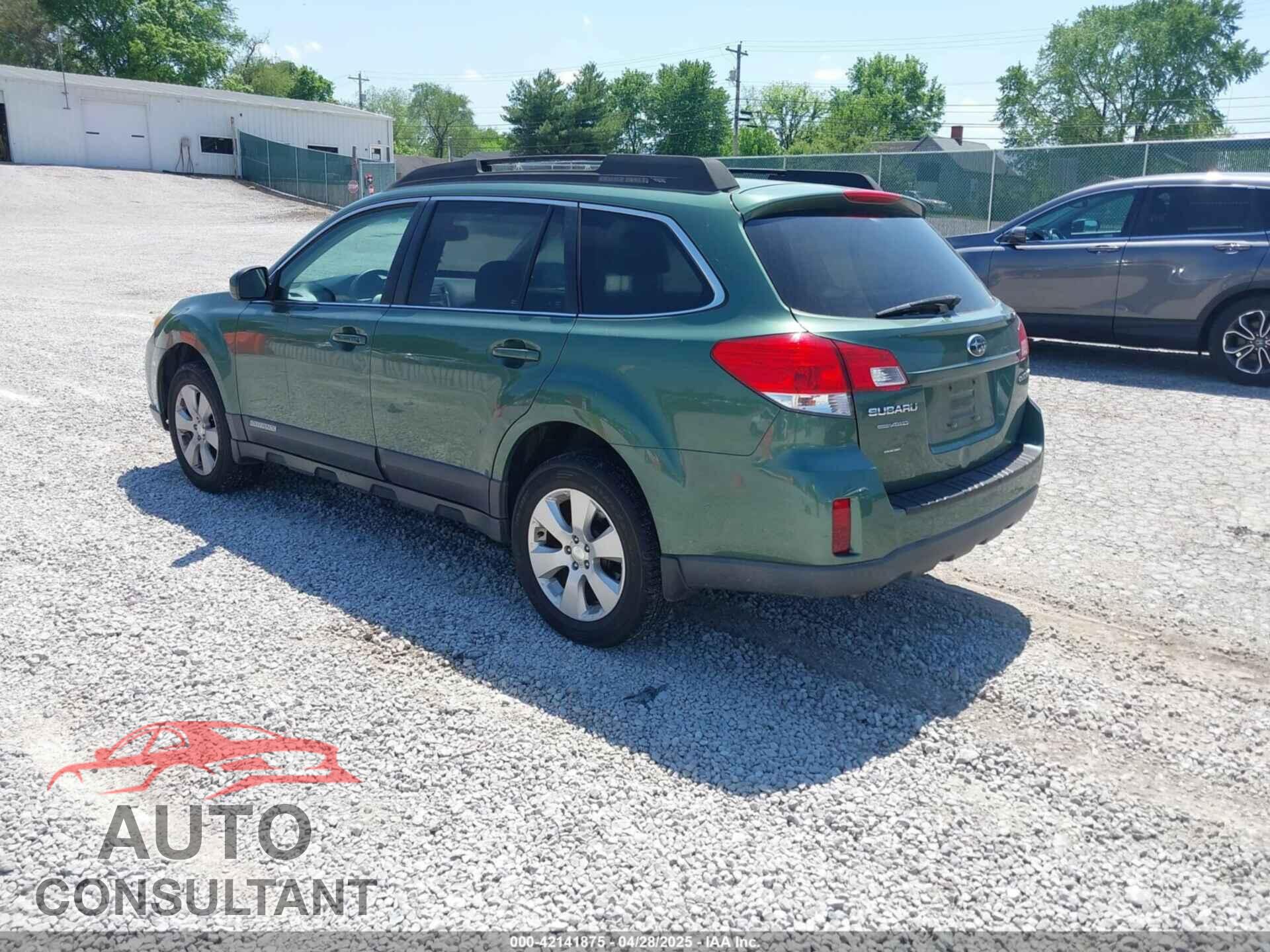 SUBARU OUTBACK 2011 - 4S4BRCCC8B3374875