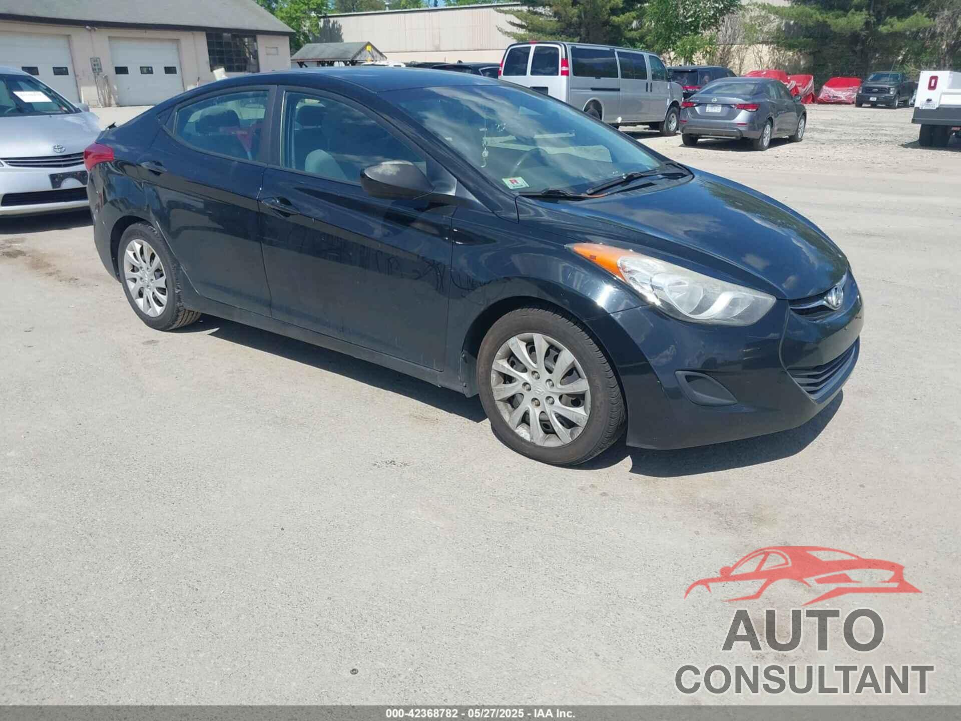HYUNDAI ELANTRA 2012 - 5NPDH4AE6CH147412