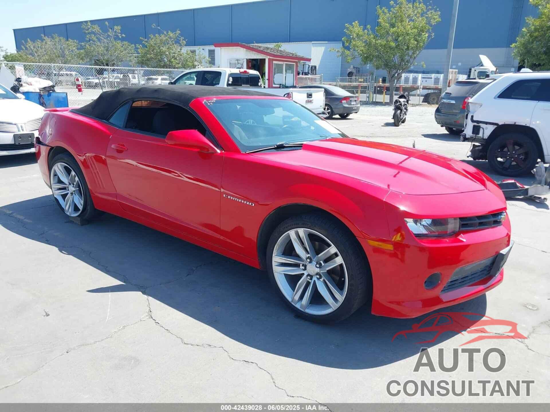 CHEVROLET CAMARO 2015 - 2G1FD3D31F9269684