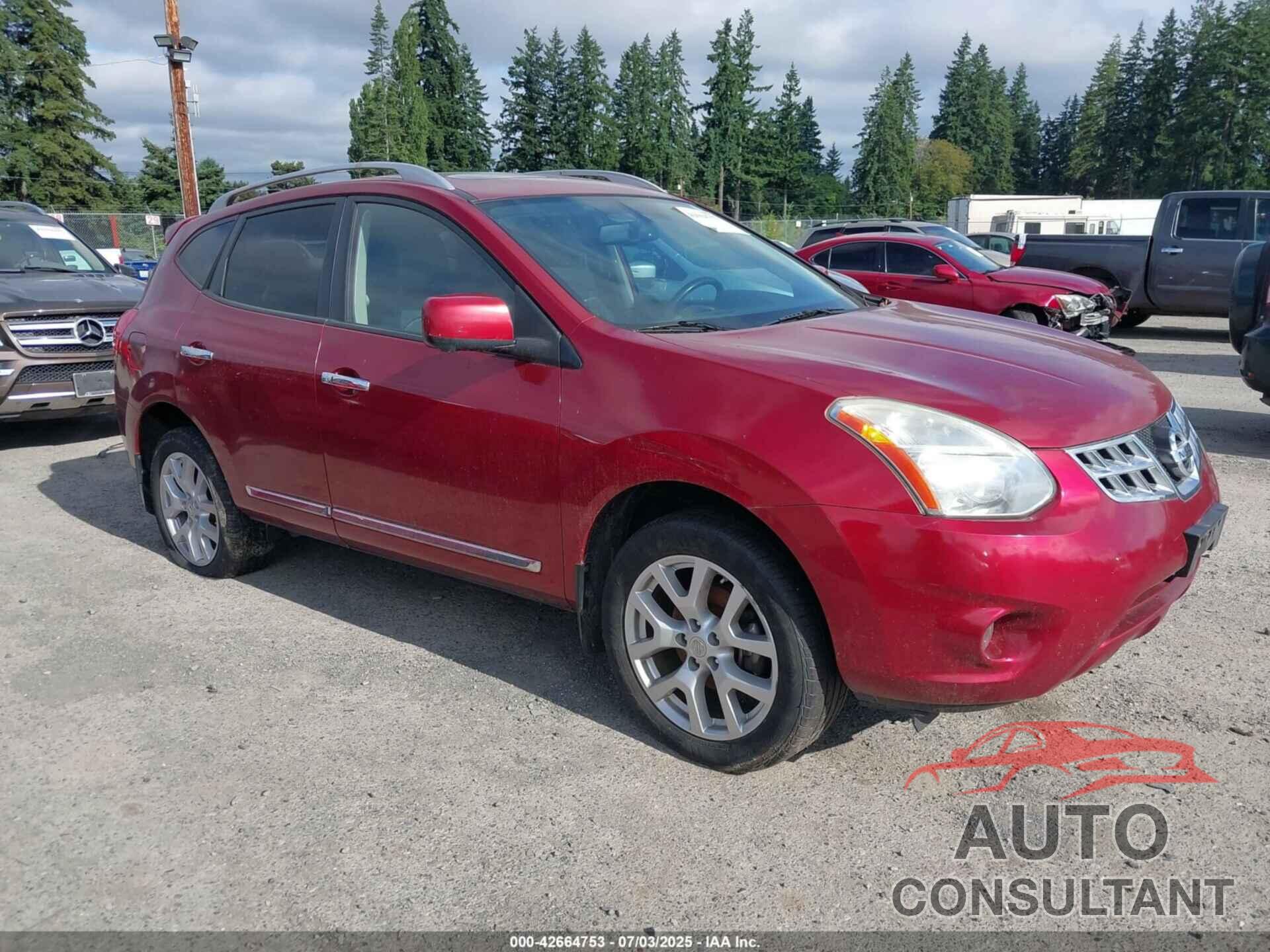 NISSAN ROGUE 2012 - JN8AS5MVXCW405256