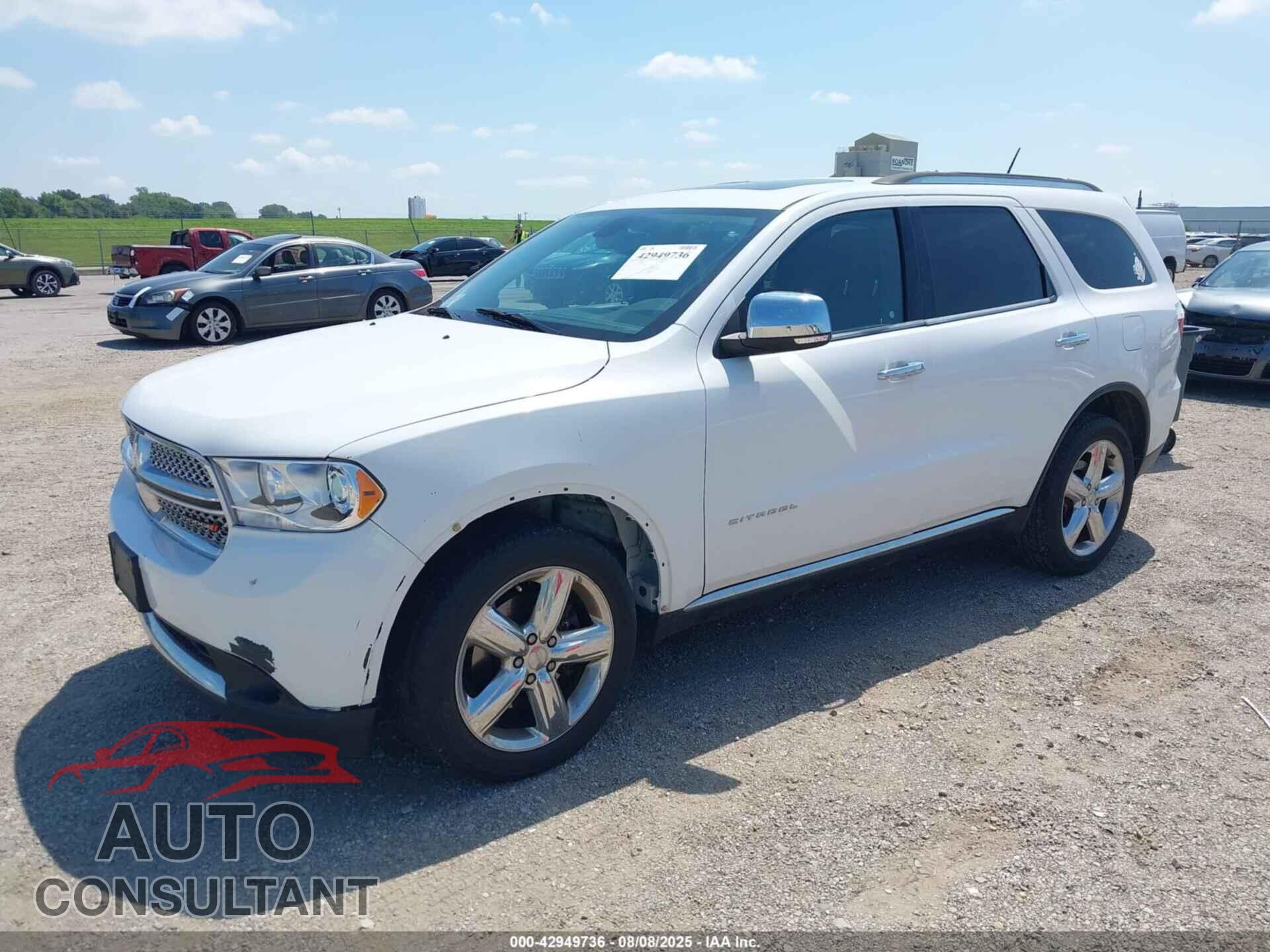 DODGE DURANGO 2013 - 1C4RDJEG3DC678754