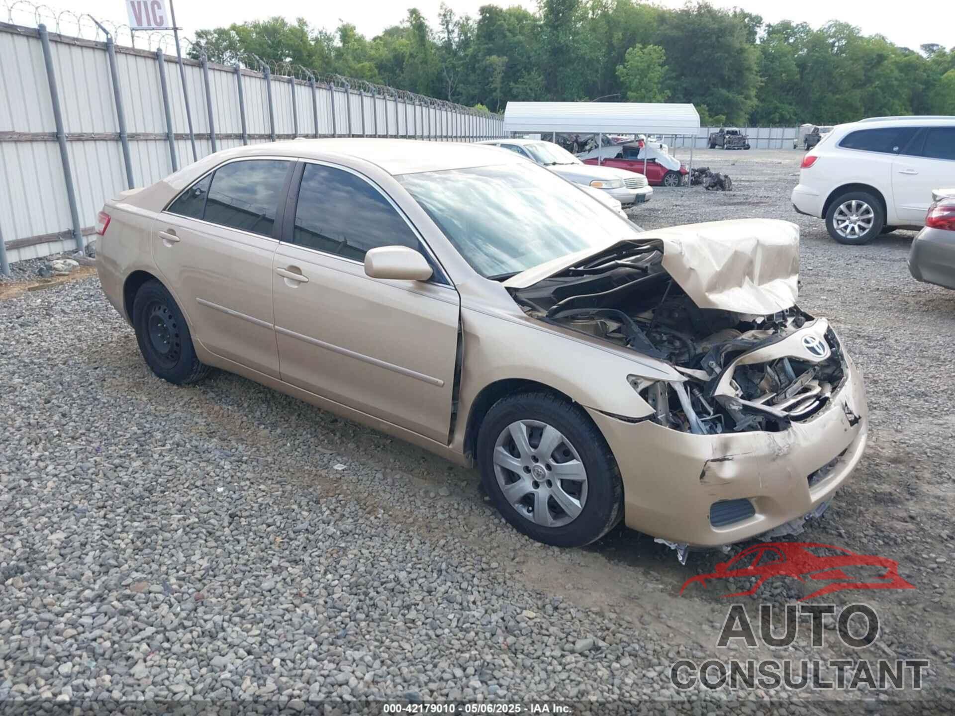 TOYOTA CAMRY 2010 - 4T1BF3EK5AU042687