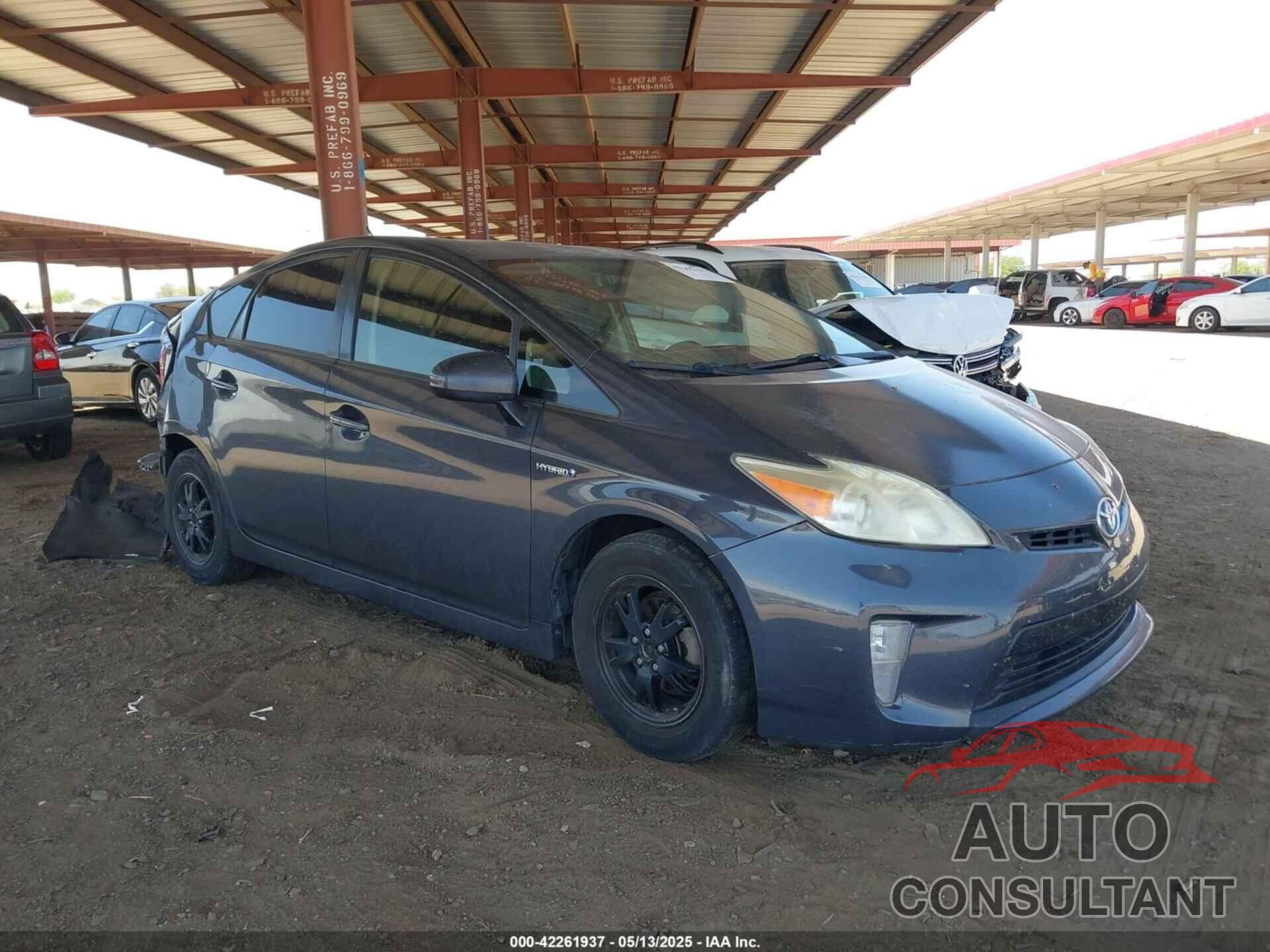 TOYOTA PRIUS 2013 - JTDKN3DU3D1645136