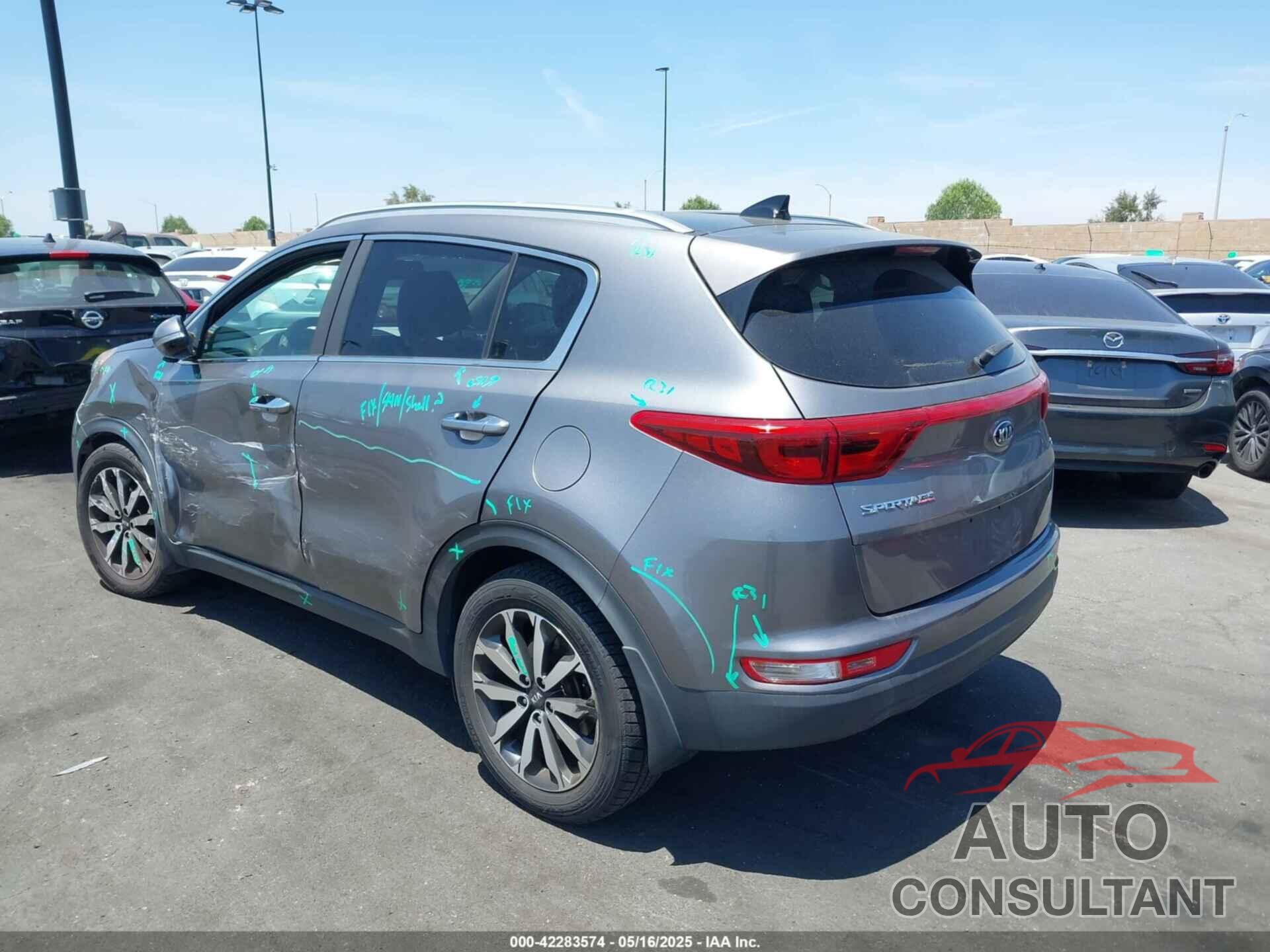 KIA SPORTAGE 2017 - KNDPN3AC8H7186240