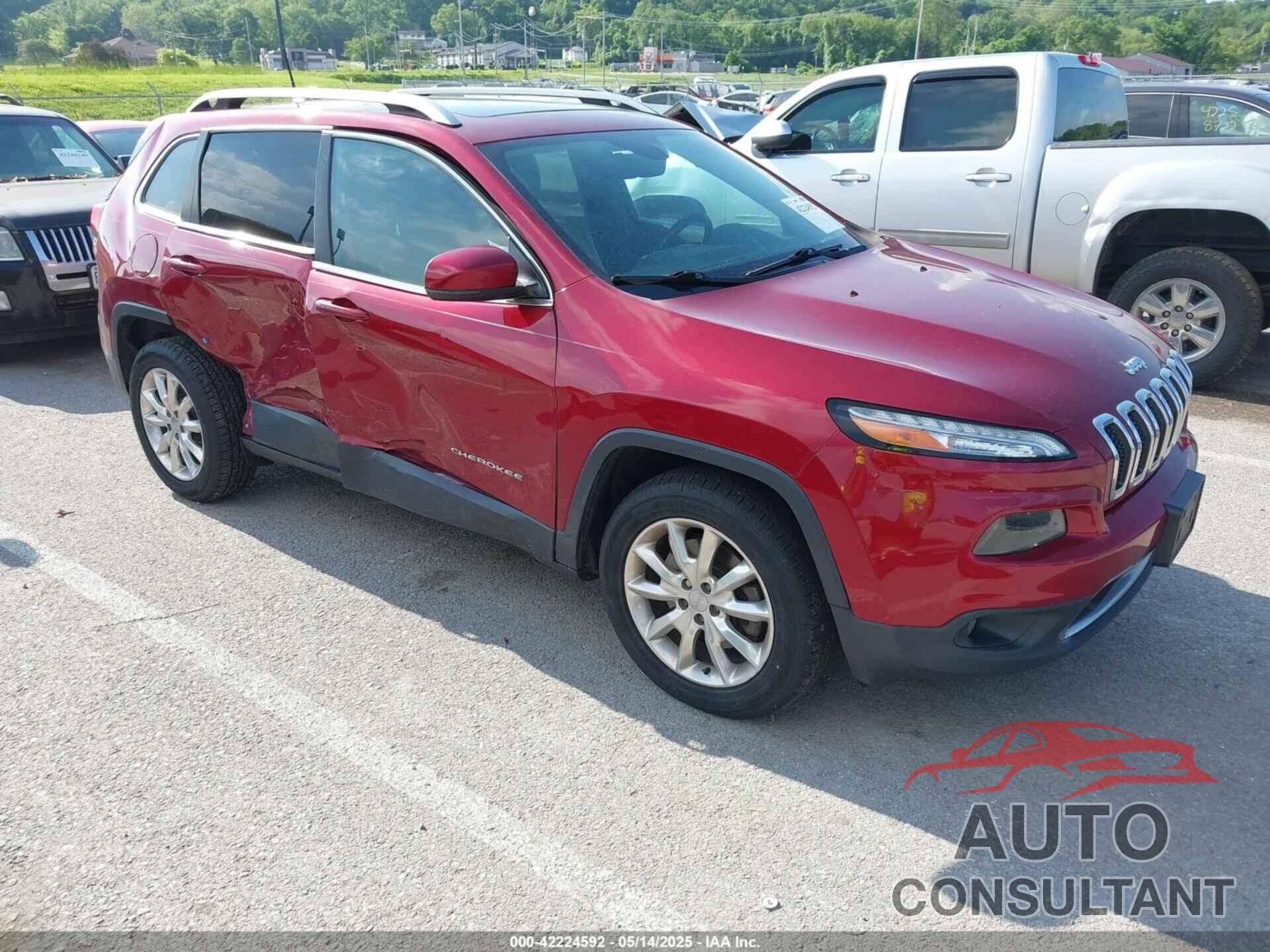JEEP CHEROKEE 2016 - 1C4PJMDS9GW188443