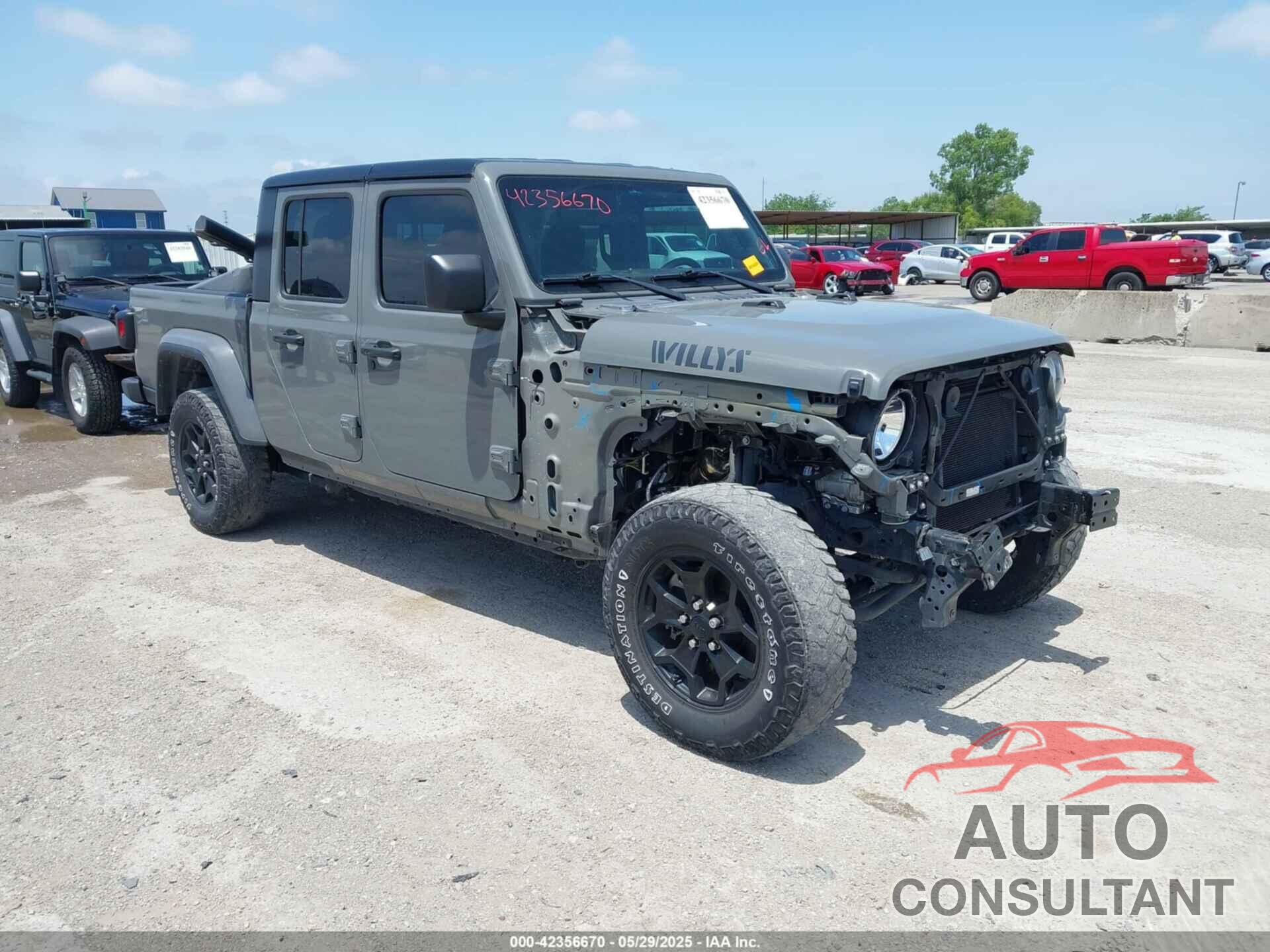 JEEP GLADIATOR 2022 - 1C6HJTAG2NL120294